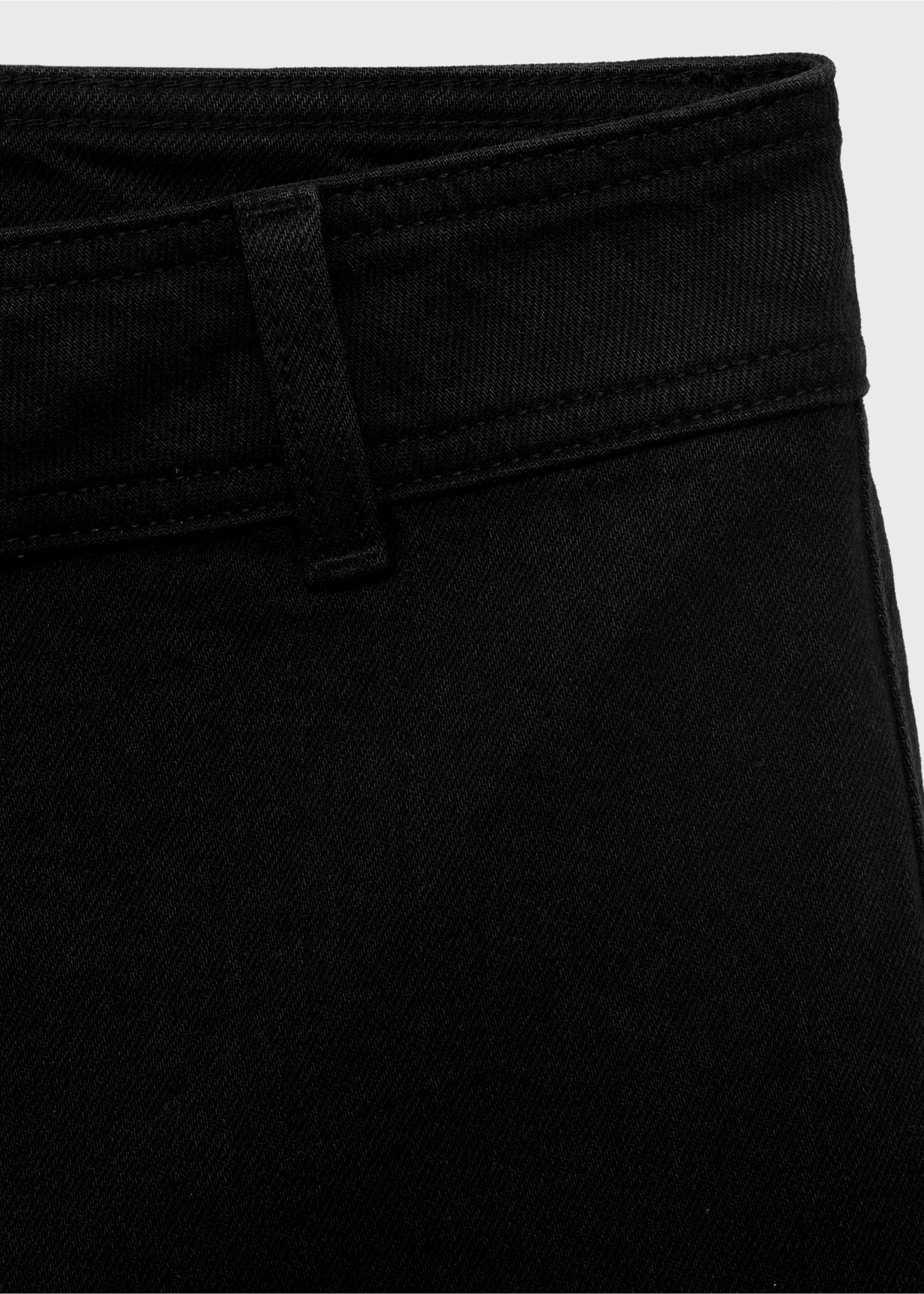 Catherin high-waist culottejeans - Detail van het artikel 0, Black denim. Ref: 17014427-00.