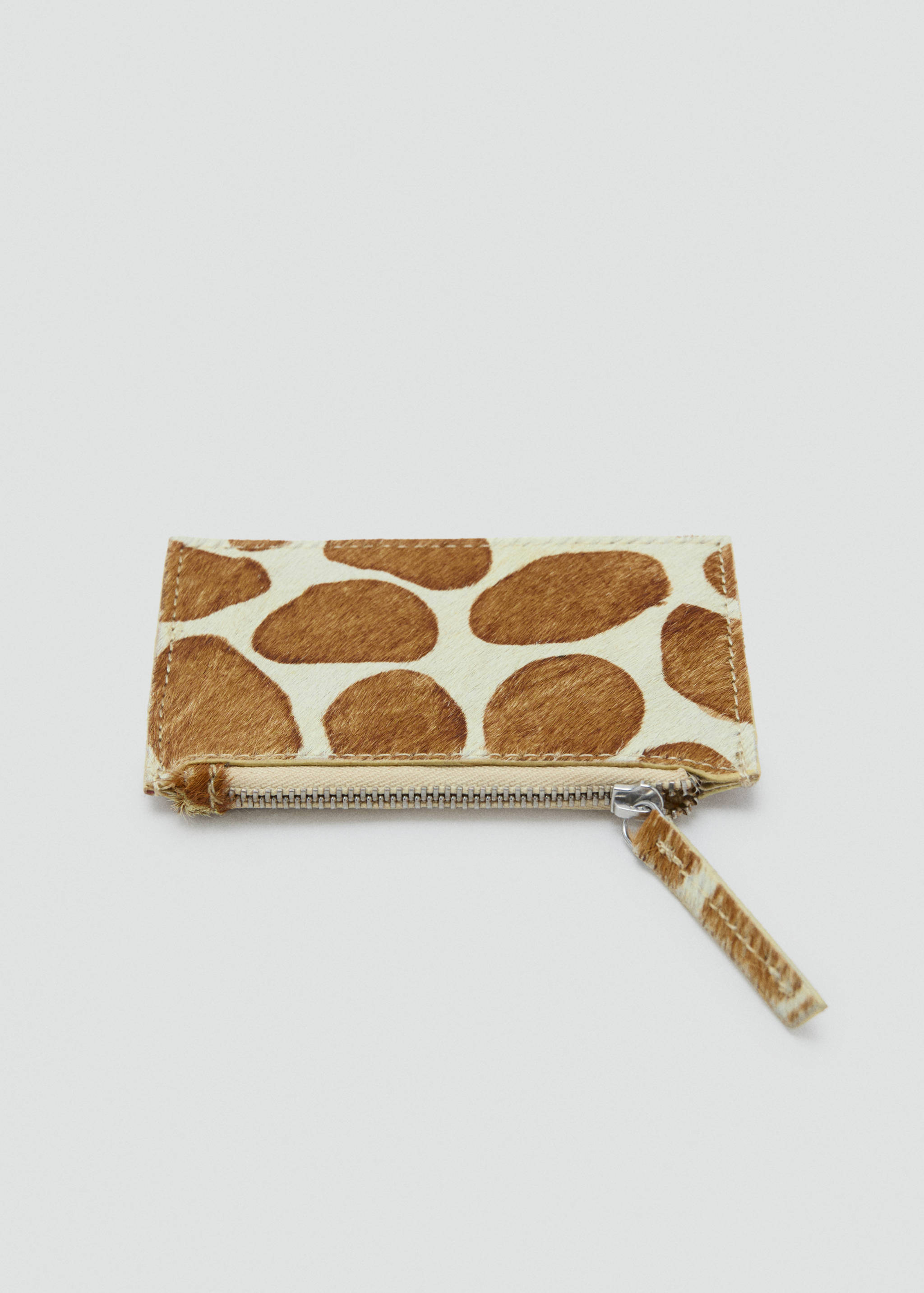 محفظة جلدية بطبعة حيوان - تفاصيل المنتج 1