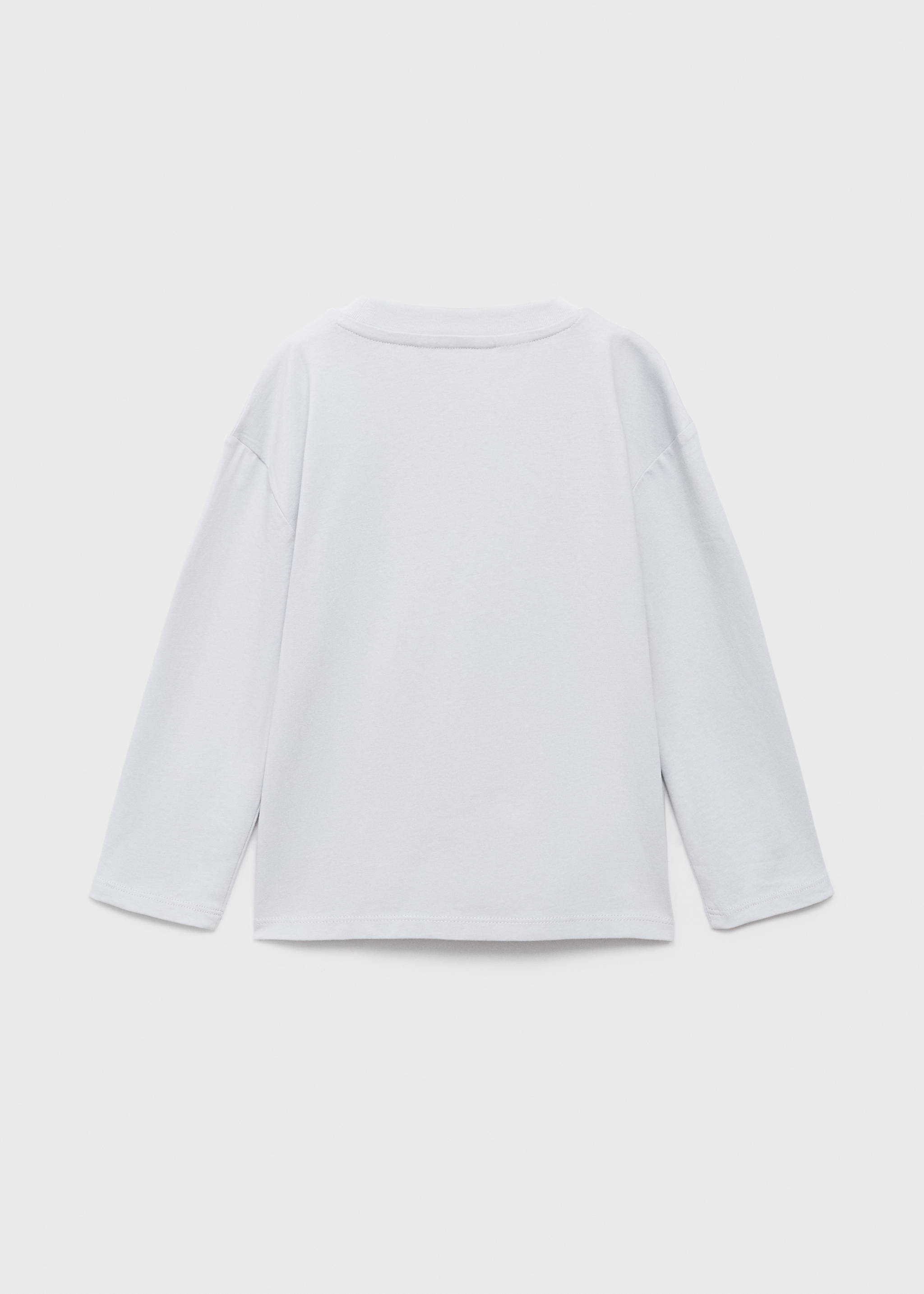 Chest-pocket printed T-shirt - Reverse of the article