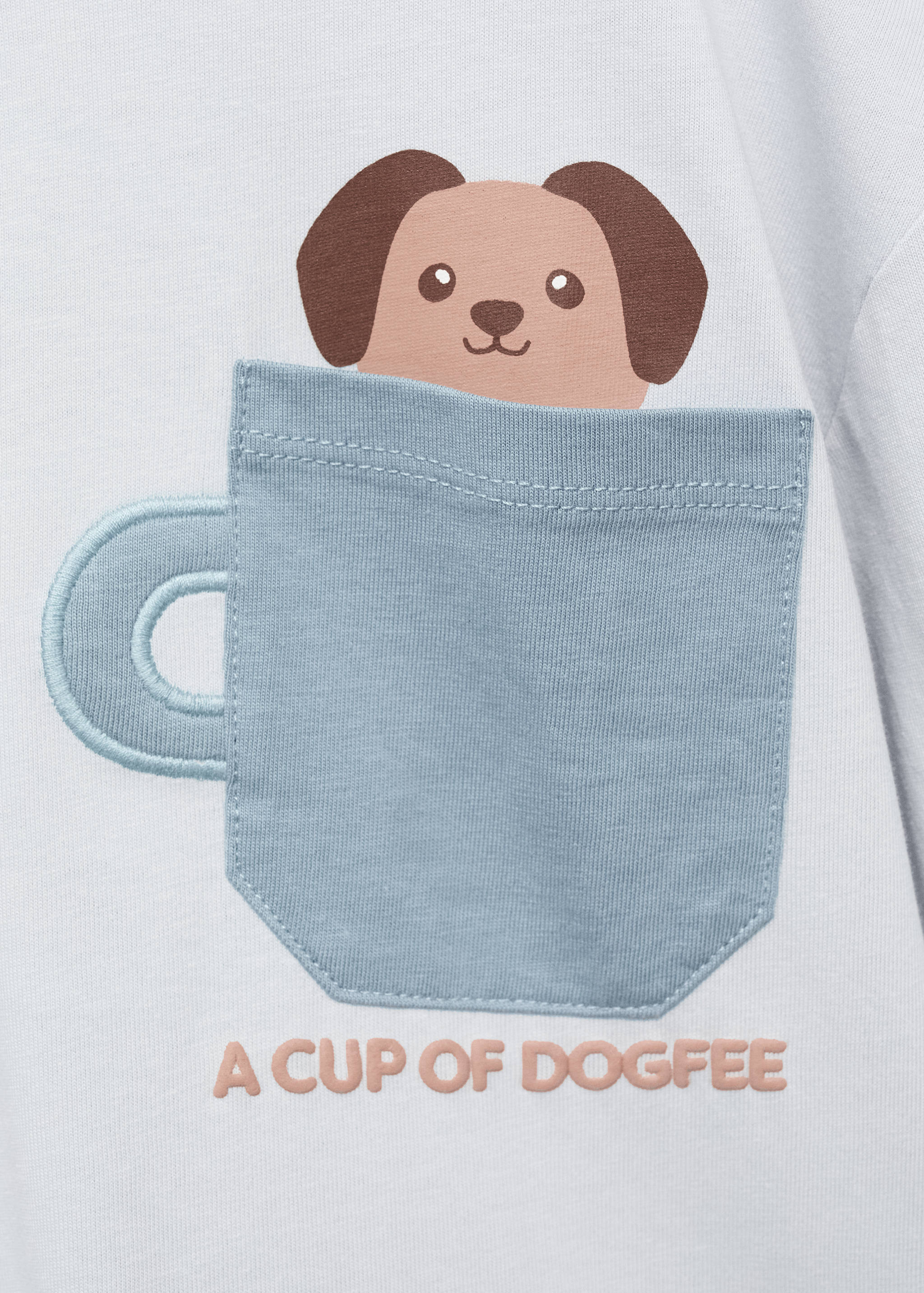 Chest-pocket printed T-shirt - Details of the article 8