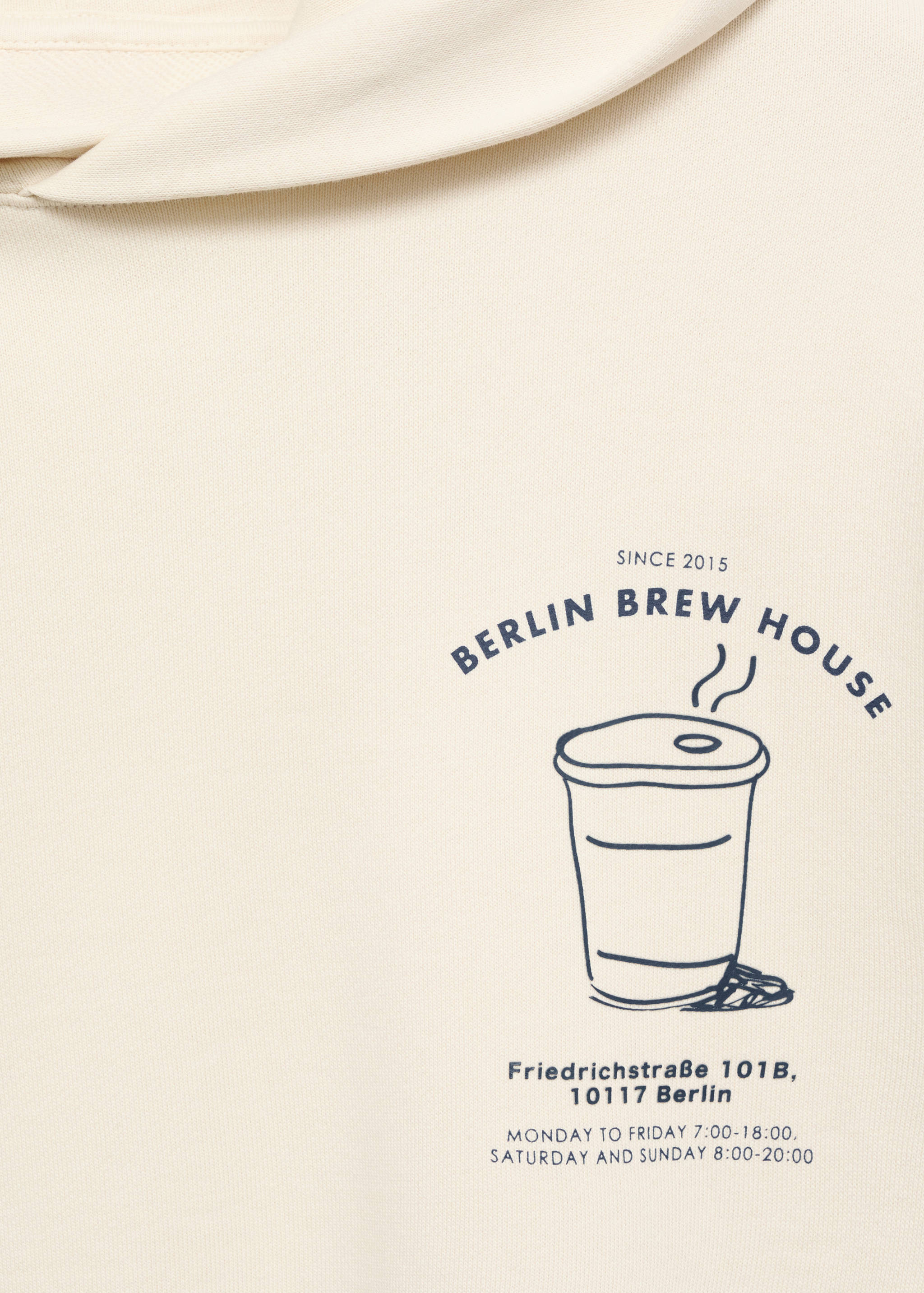 Graphic hooded sweatshirt - Details of the article 8