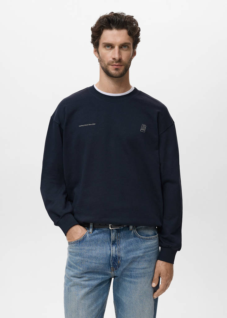 100% cotton sweatshirt text - thumbnail 2
