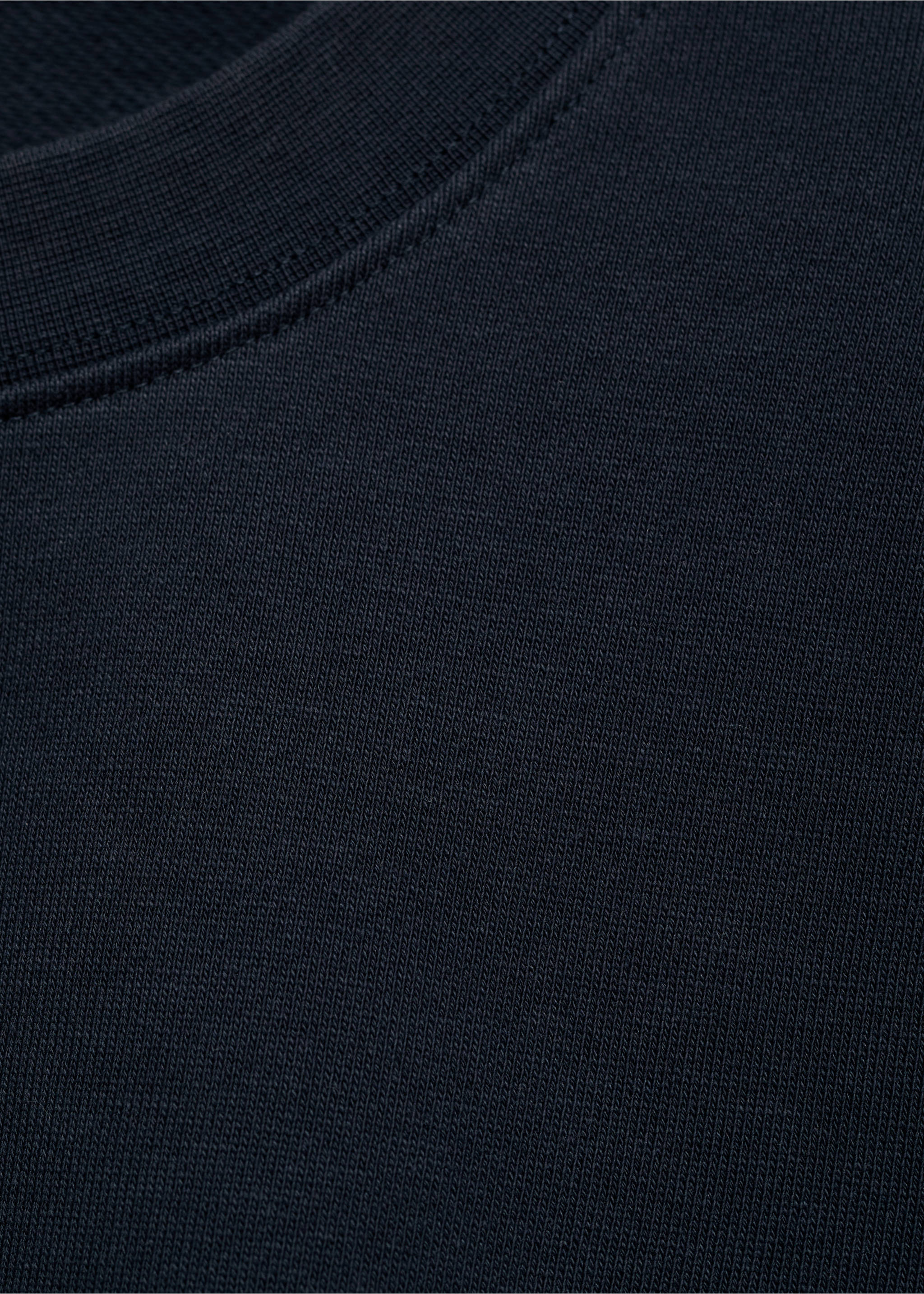 Sudadera 100% algodón texto - Detalle del artículo 8, Azul marino. Ref: 17014442-00.