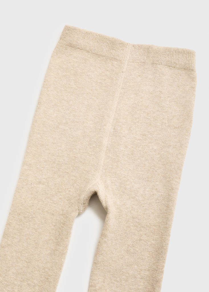 Knitted tights — Medium Brown