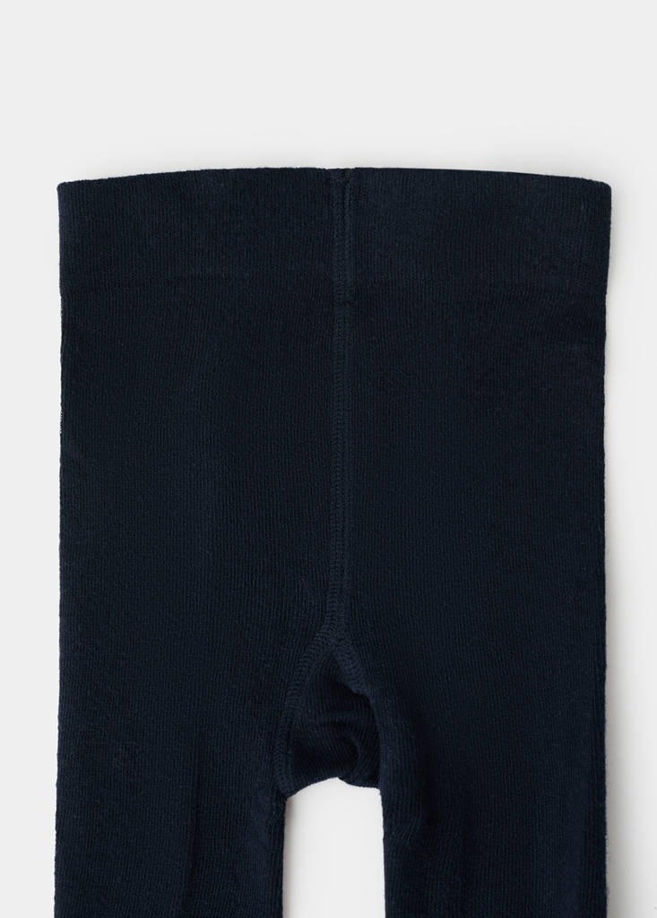 Knitted tights — Dark Navy
