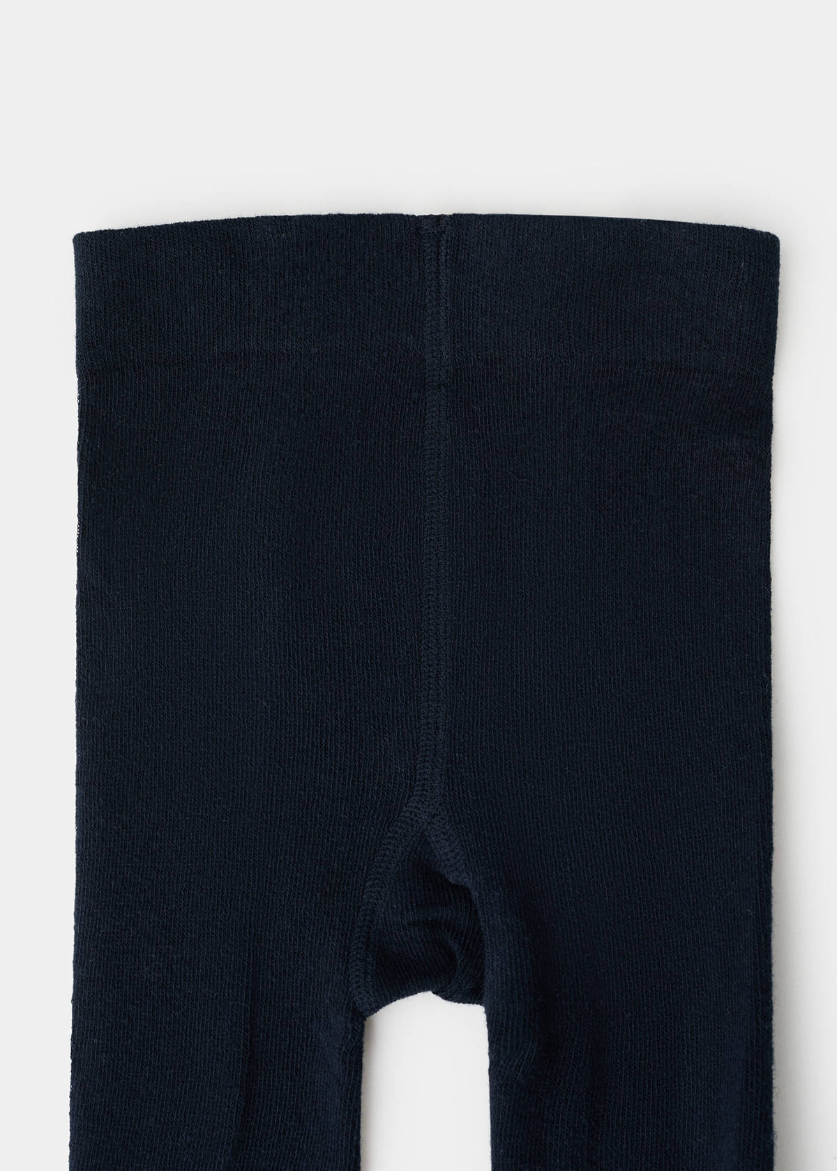 Knitted tights — Dark Navy