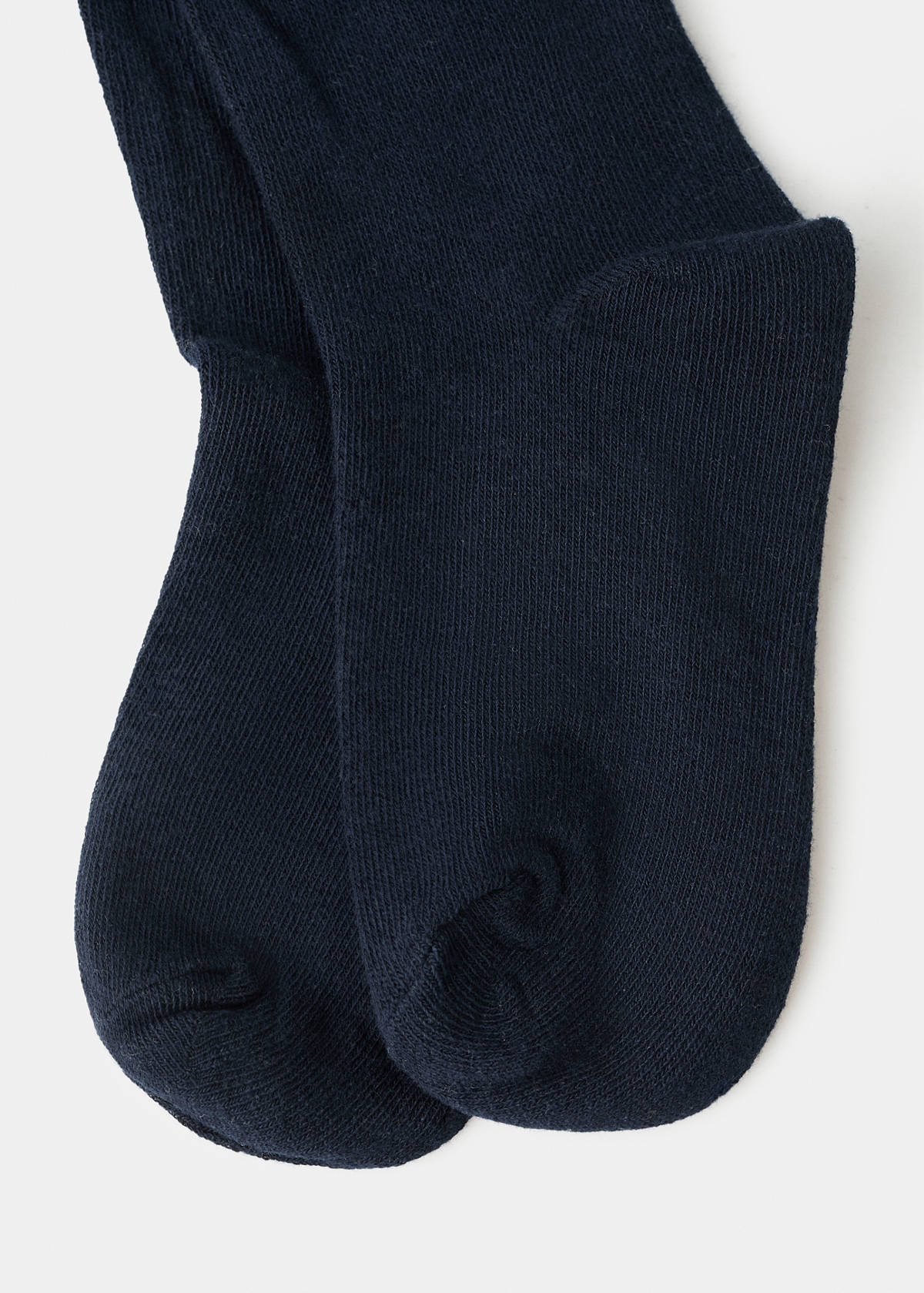 Knitted tights — Dark Navy