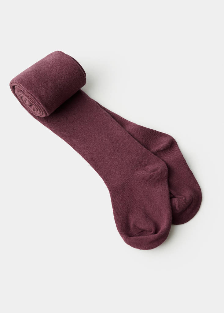 Knitted tights — Cherry