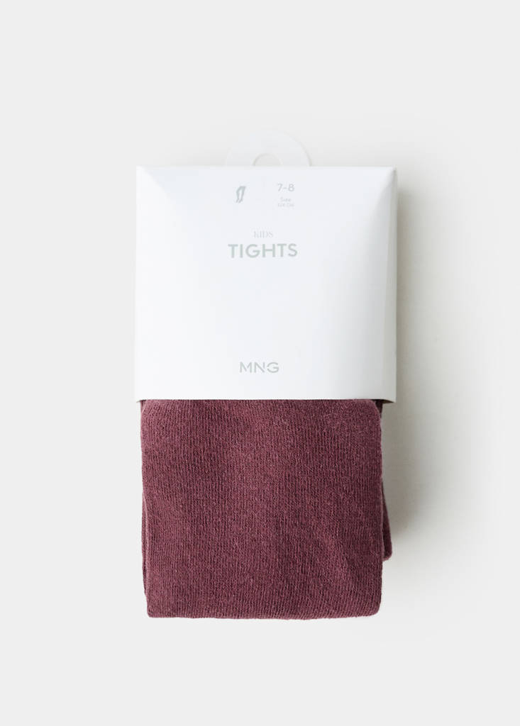 Knitted tights — Cherry