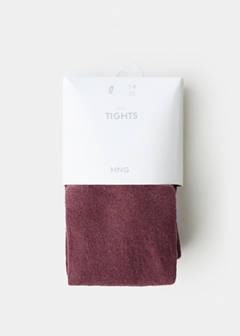 Knitted tights — Cherry 4