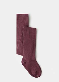 Knitted tights — Cherry 1