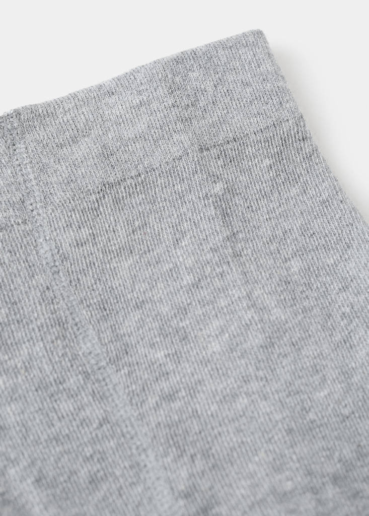 Knitted tights — Medium Heather Grey