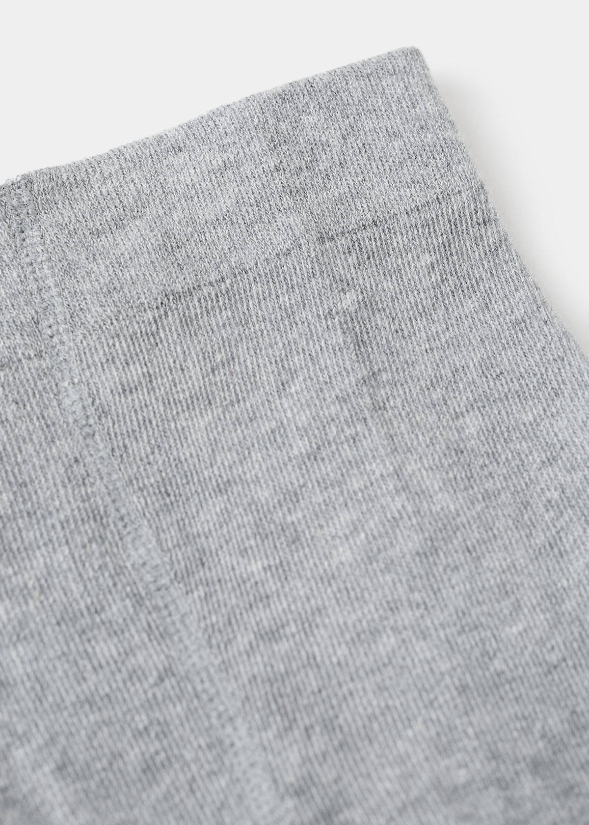 Knitted tights — Medium Heather Grey