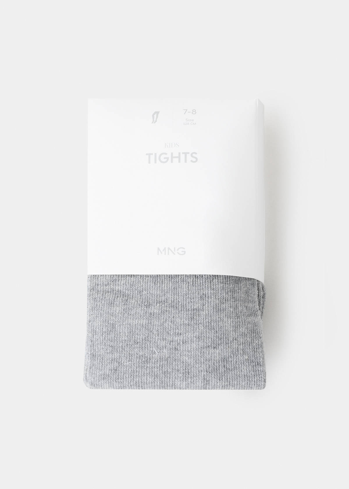 Knitted tights — Medium Heather Grey