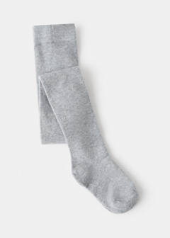 Knitted tights — Medium Heather Grey 1