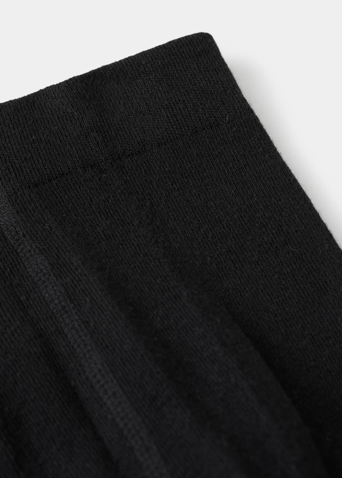 Knitted tights — Black