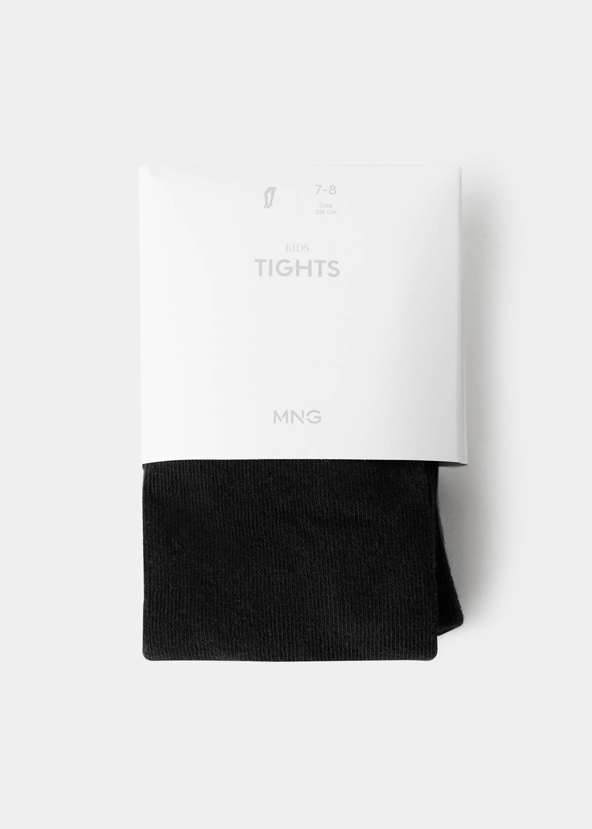 Knitted tights — Black