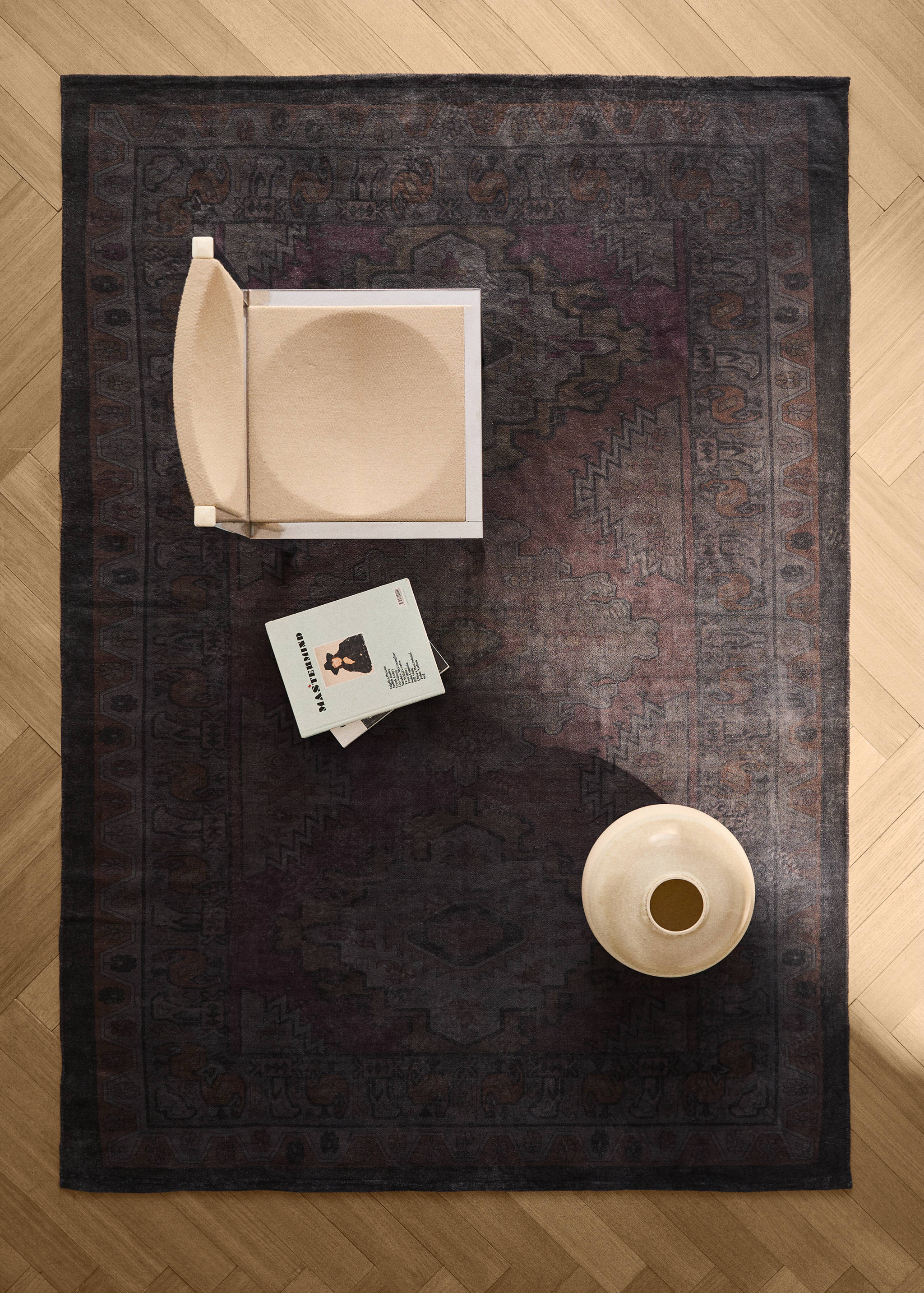 Dywan bawełniany overdyed - Plan ogólny