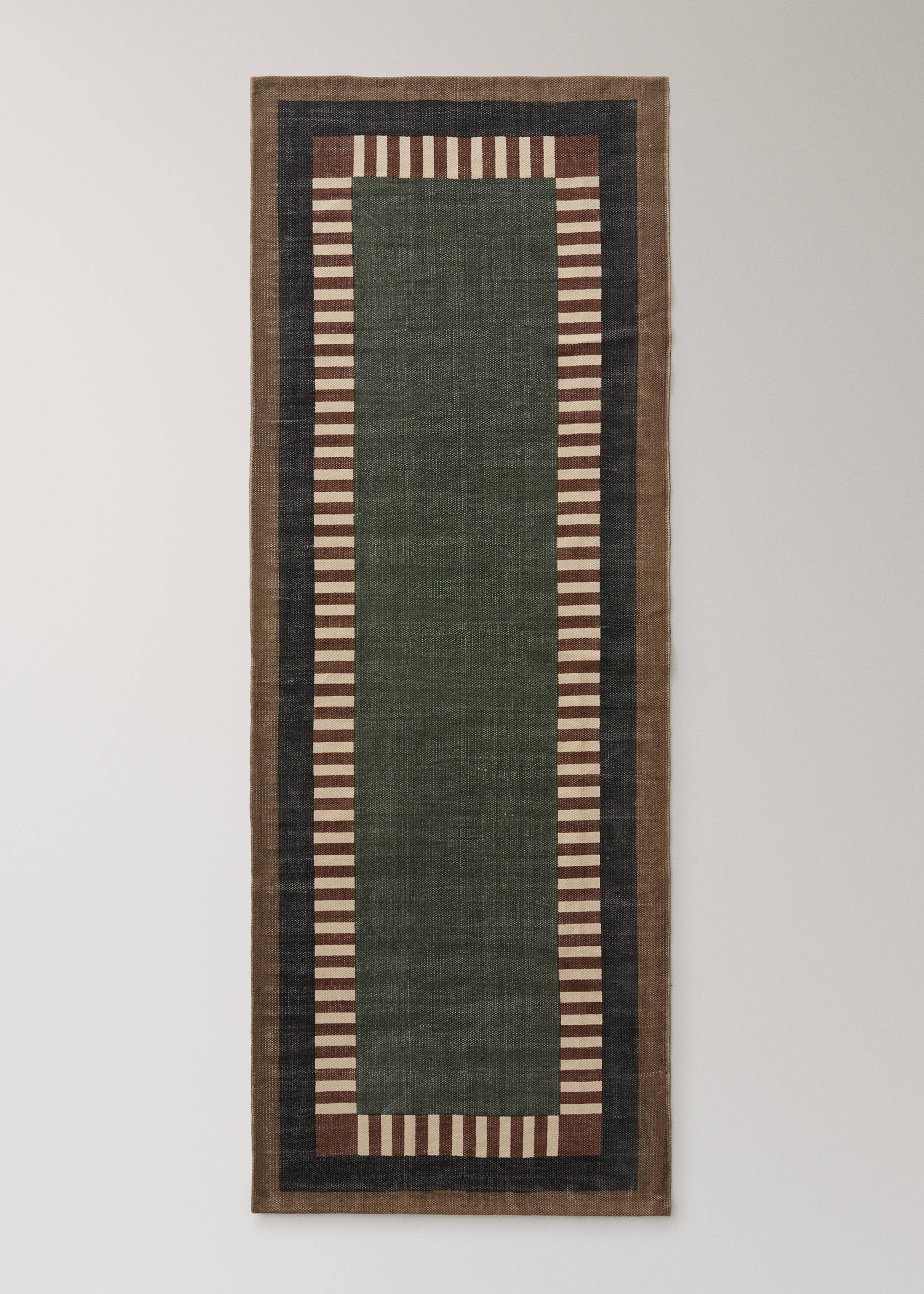 Covor din bumbac cu imprimeu geometric - Articol fără model