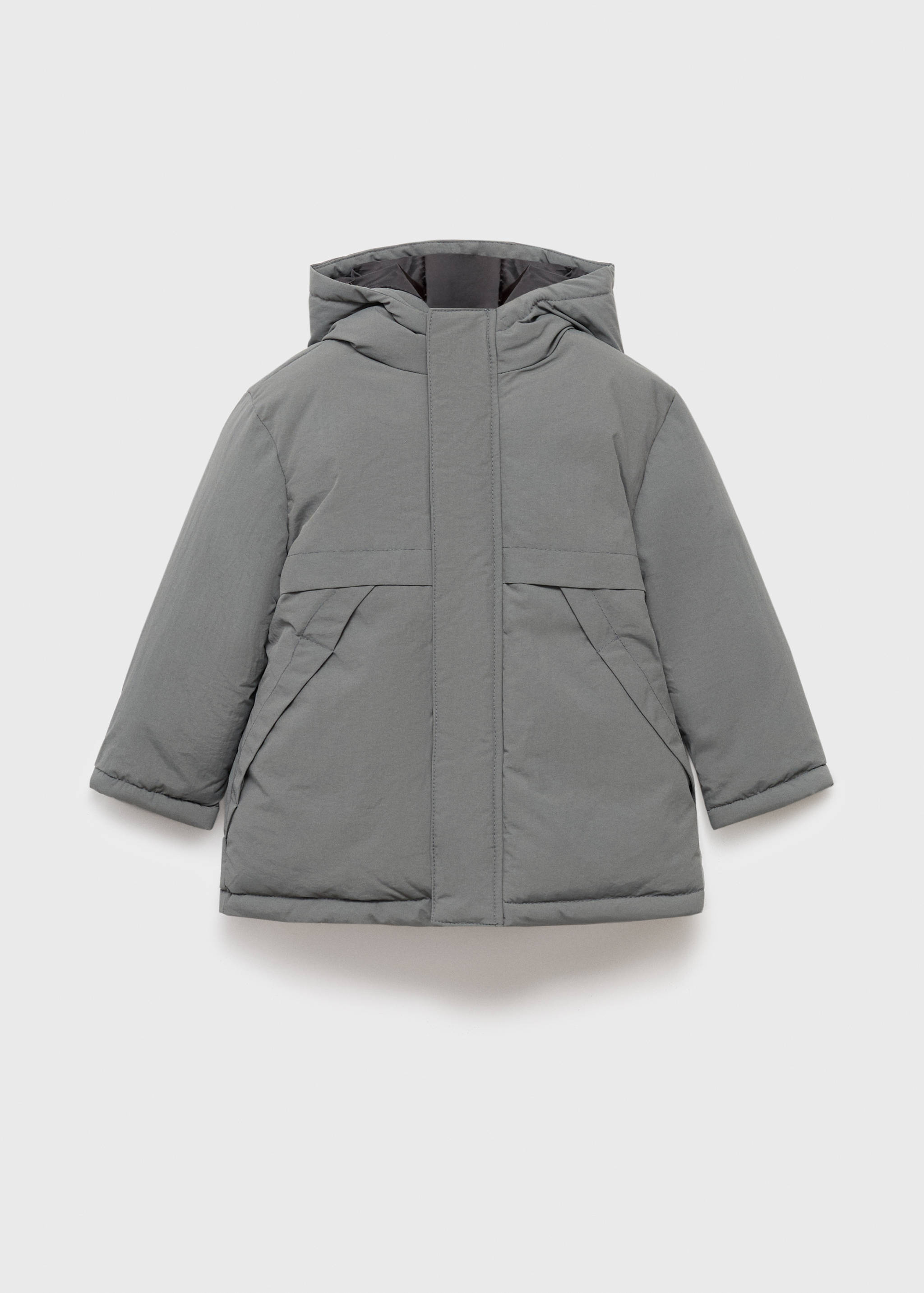 Hood puffer coat - Article without model