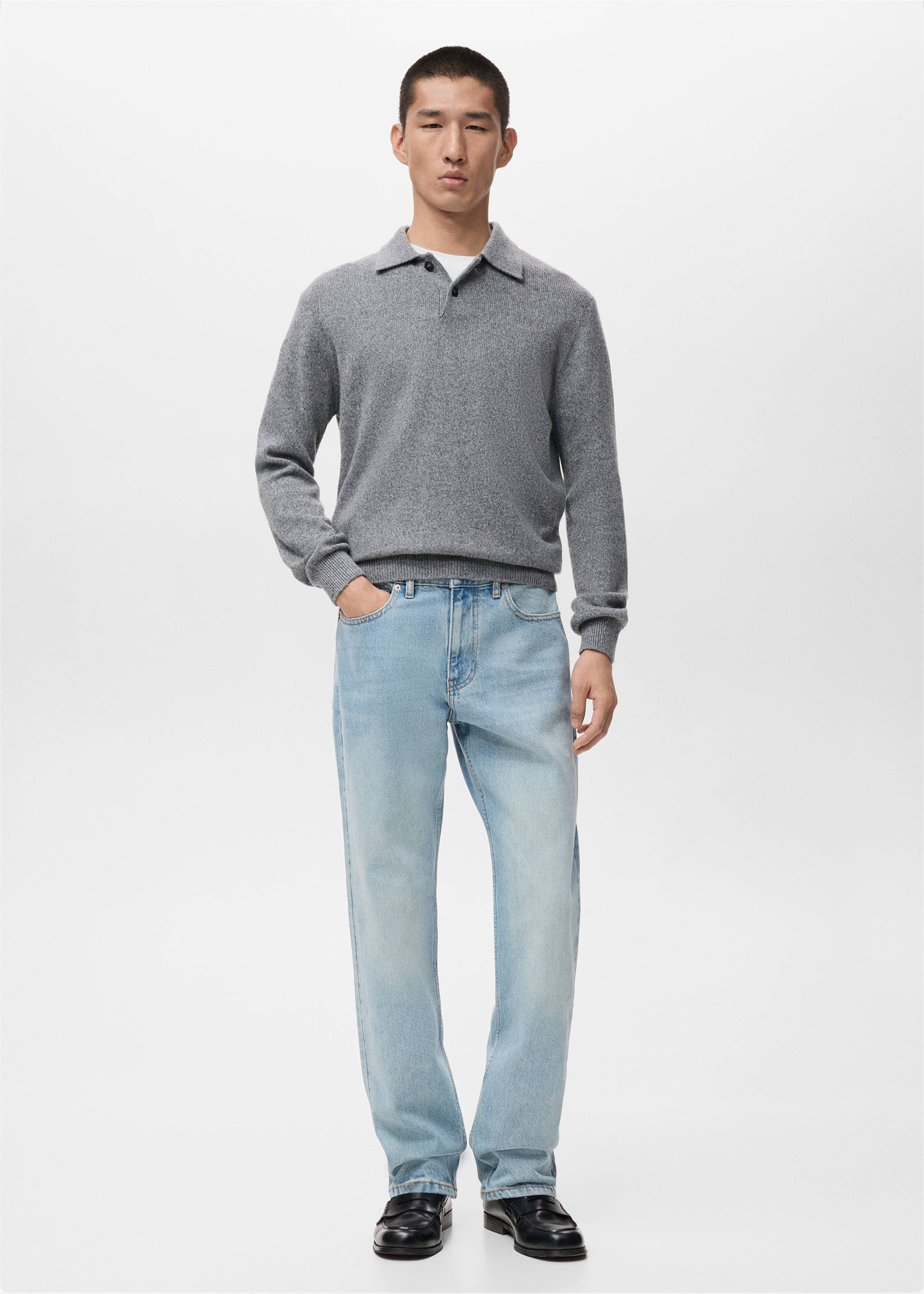 Jeans Bob regular fit - Plano general, Azul claro. Ref: 17015144-00.