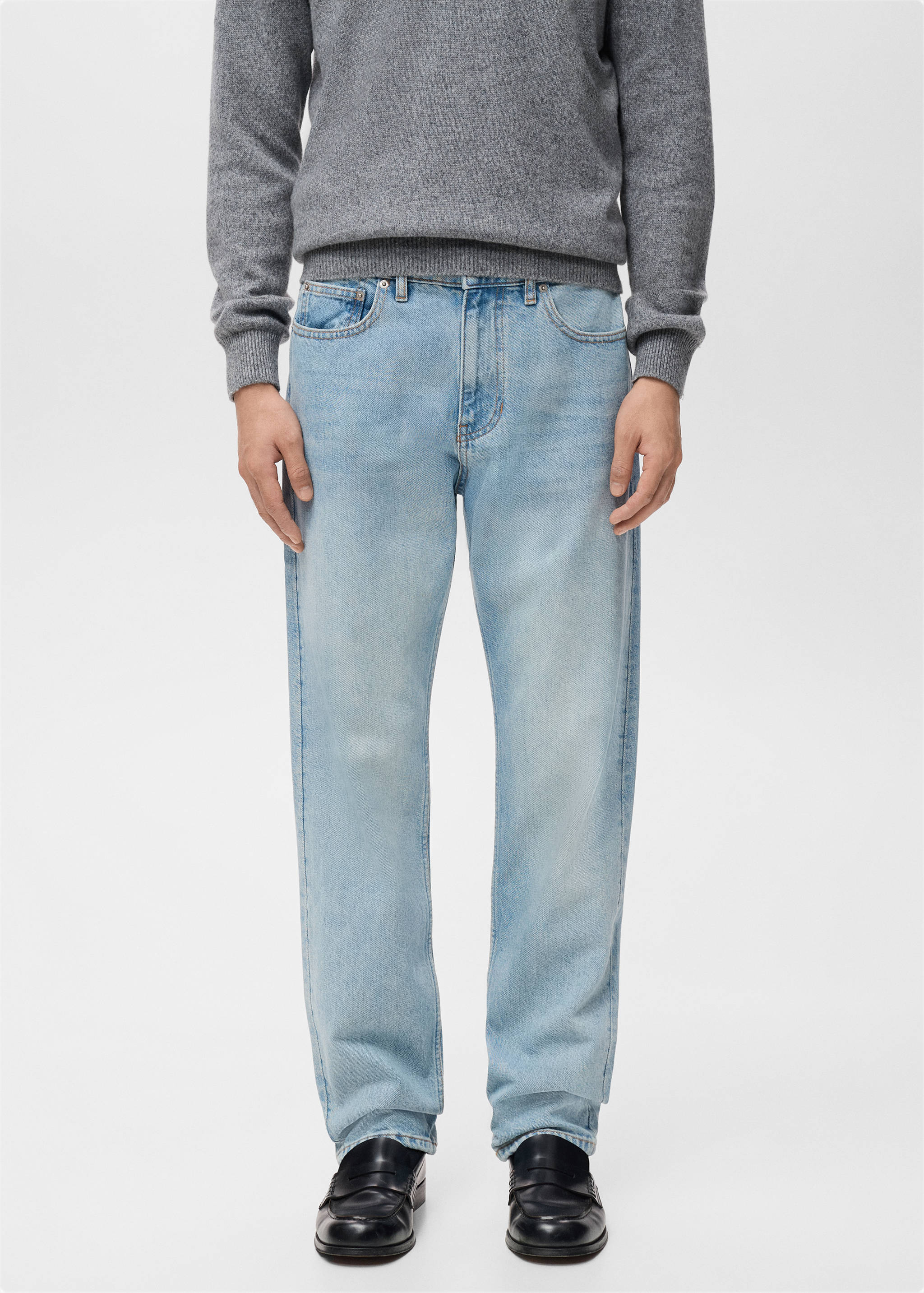Bob regular-fit jeans - Middenvlak
