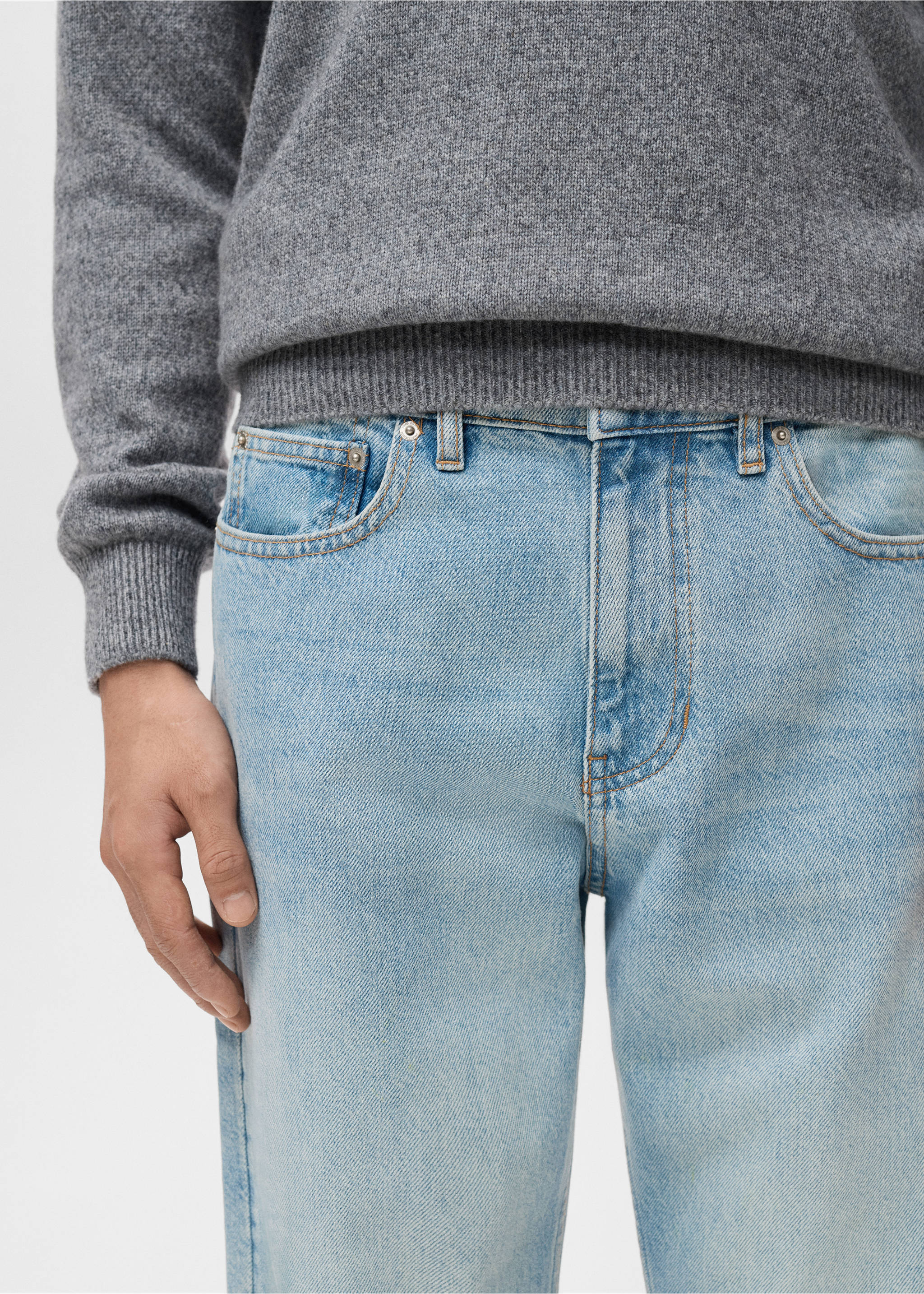Jeans Bob regular fit - Detalle del artículo 1, Azul claro. Ref: 17015144-00.