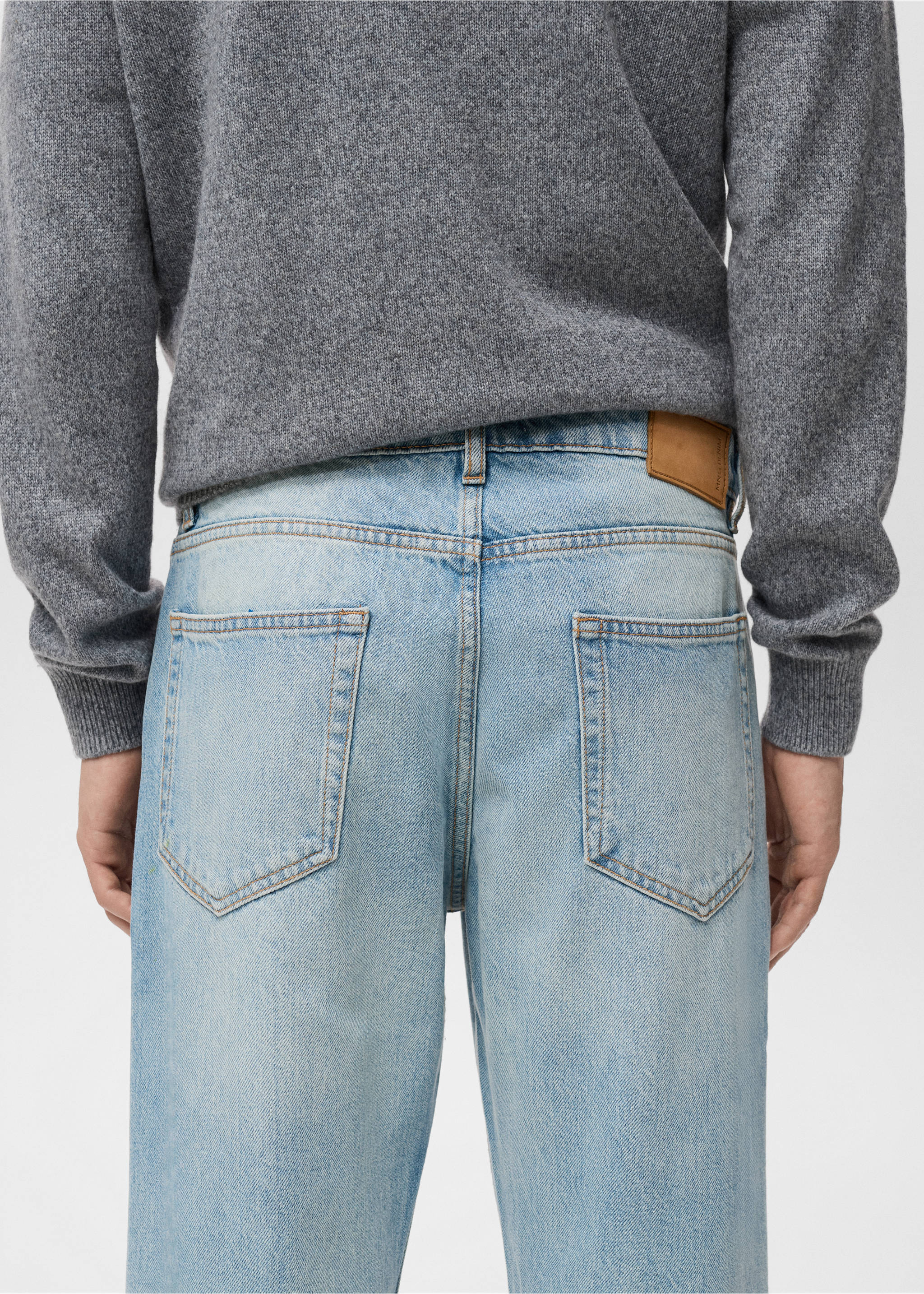 Jeans Bob regular fit - Detalle del artículo 3, Azul claro. Ref: 17015144-00.