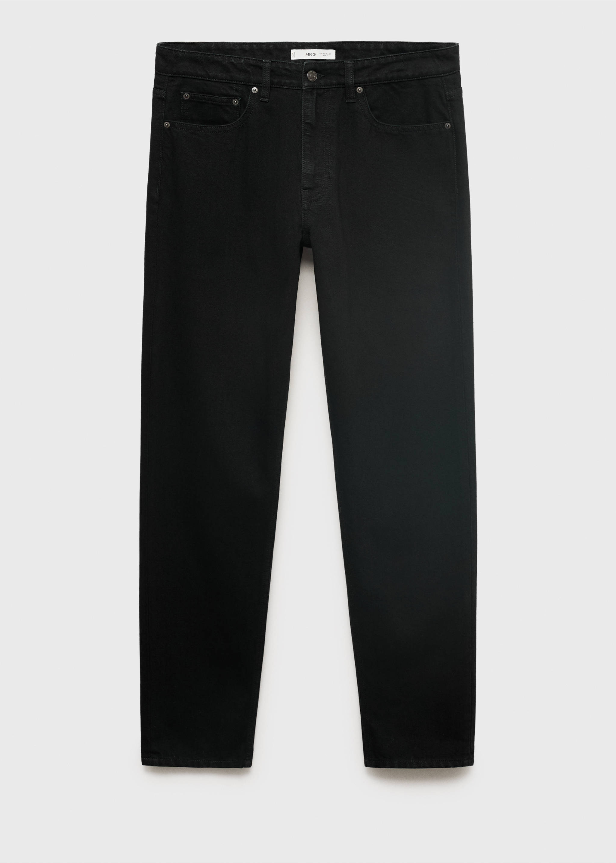 Джинсы Bob regular fit - Изделие без модели, Черный деним. Ref: 17015145-00.