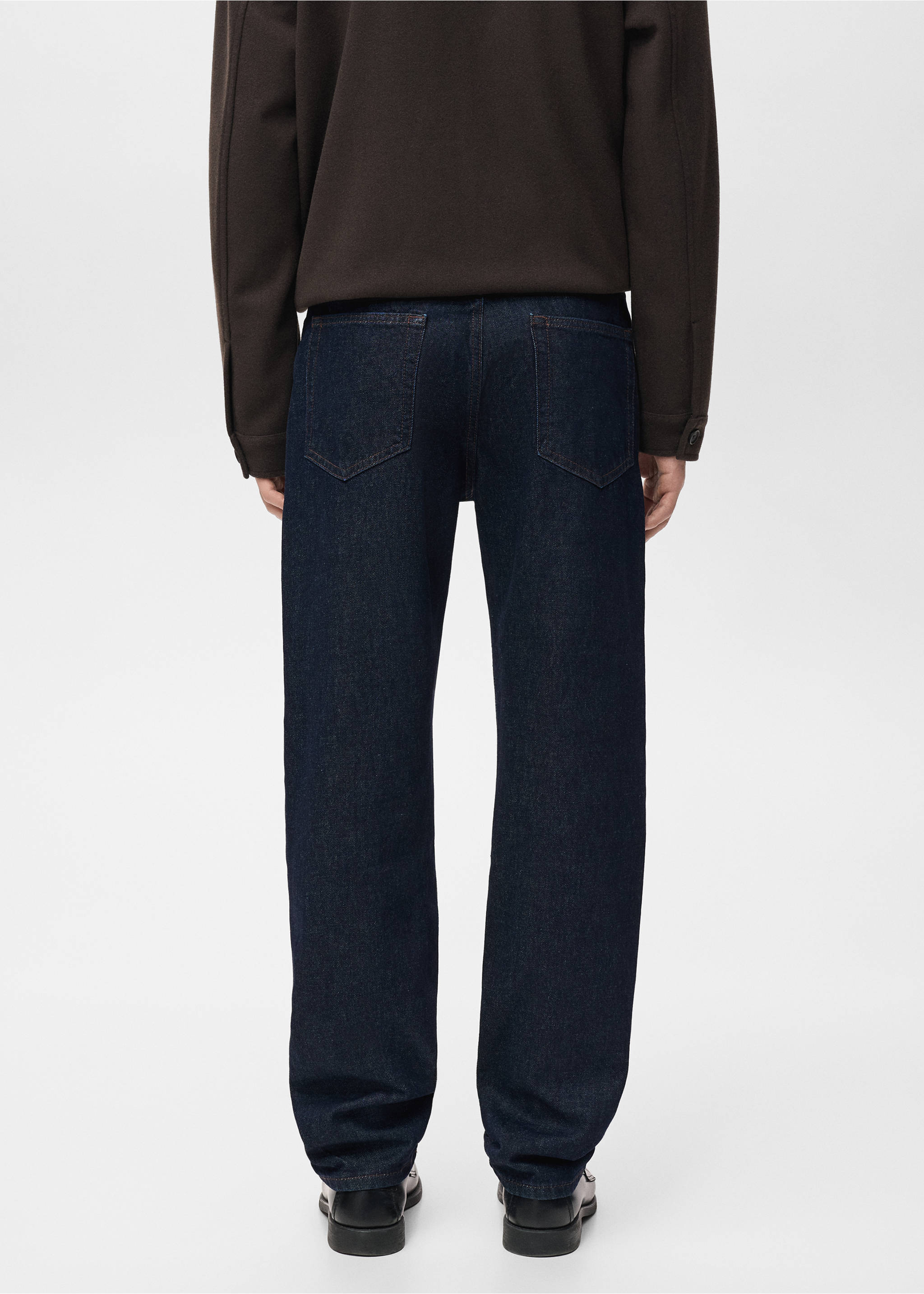 Jeans Bob regular fit - Reverso del artículo, Azul. Ref: 17015146-00.