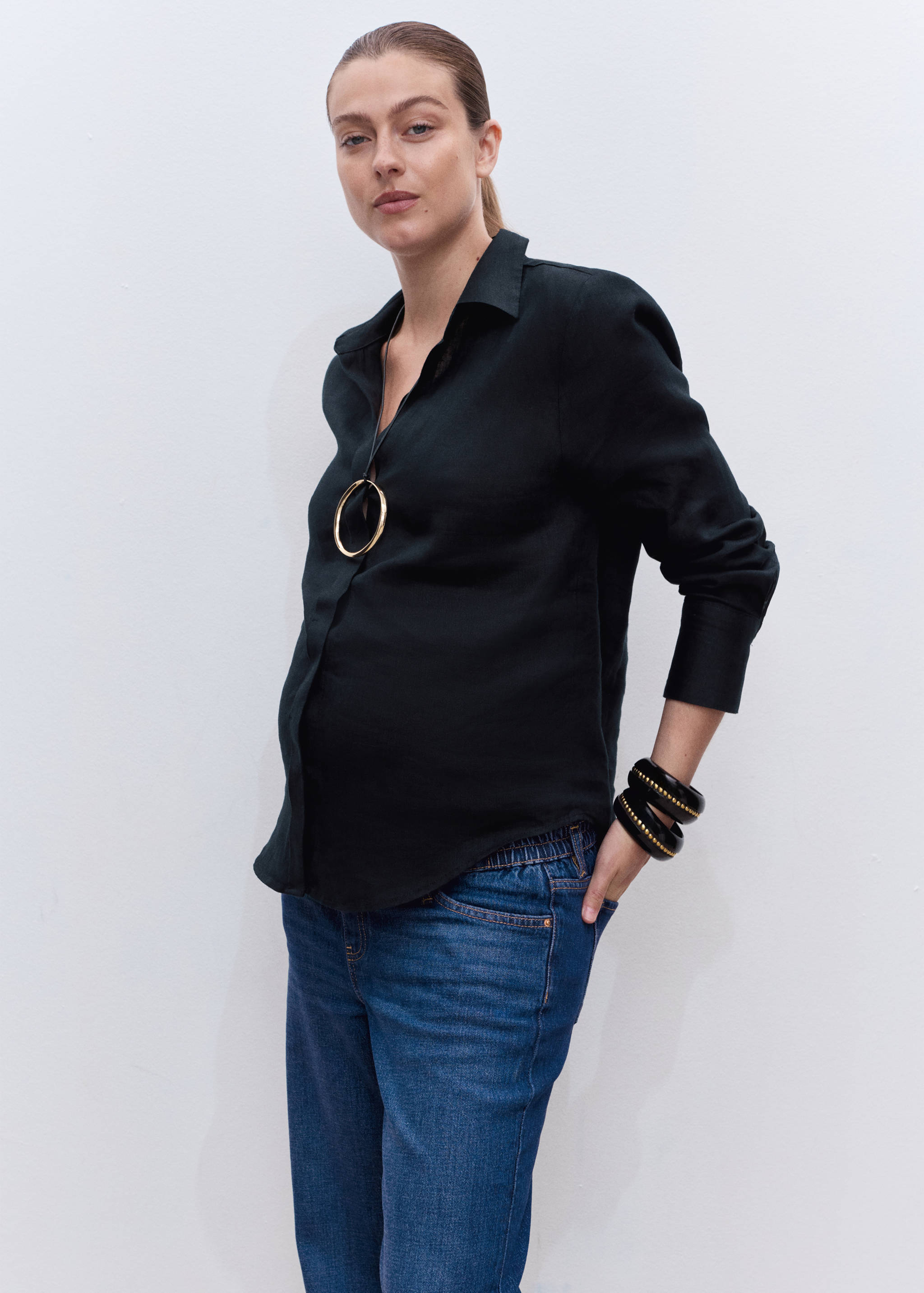 Jean large de grossesse - Détail de l'article 1