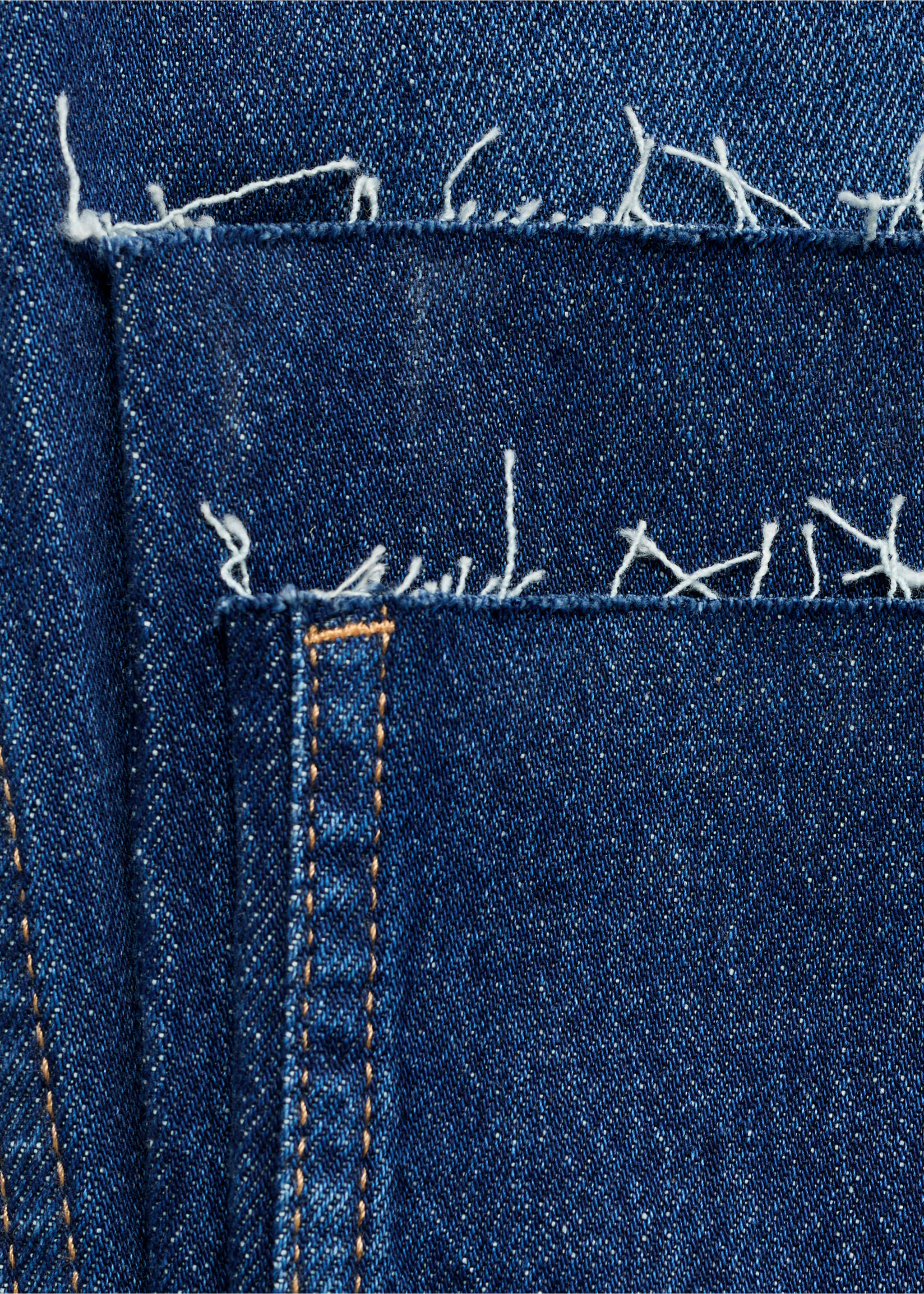 Jean large de grossesse - Détail de l'article 0, Bleu foncé. Ref: 17015148-00.