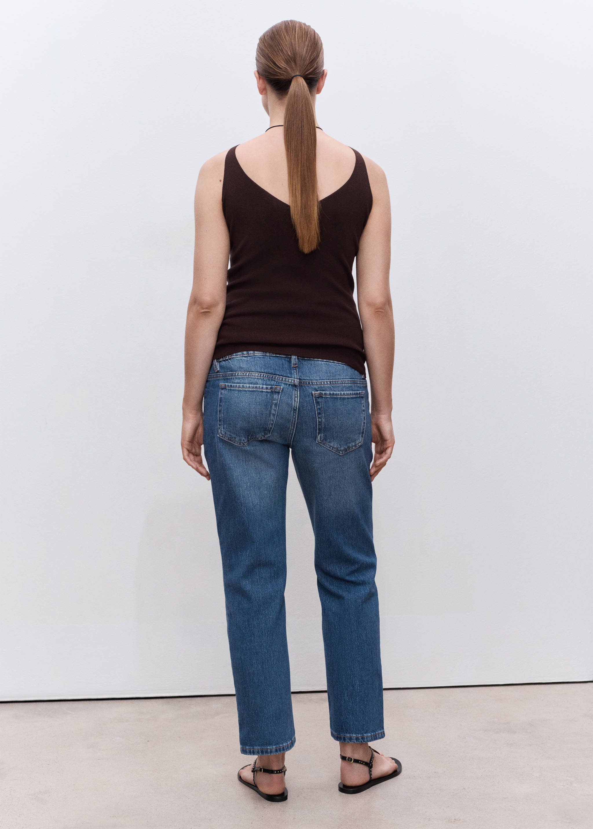 Jean de grossesse droit - Verso de l’article