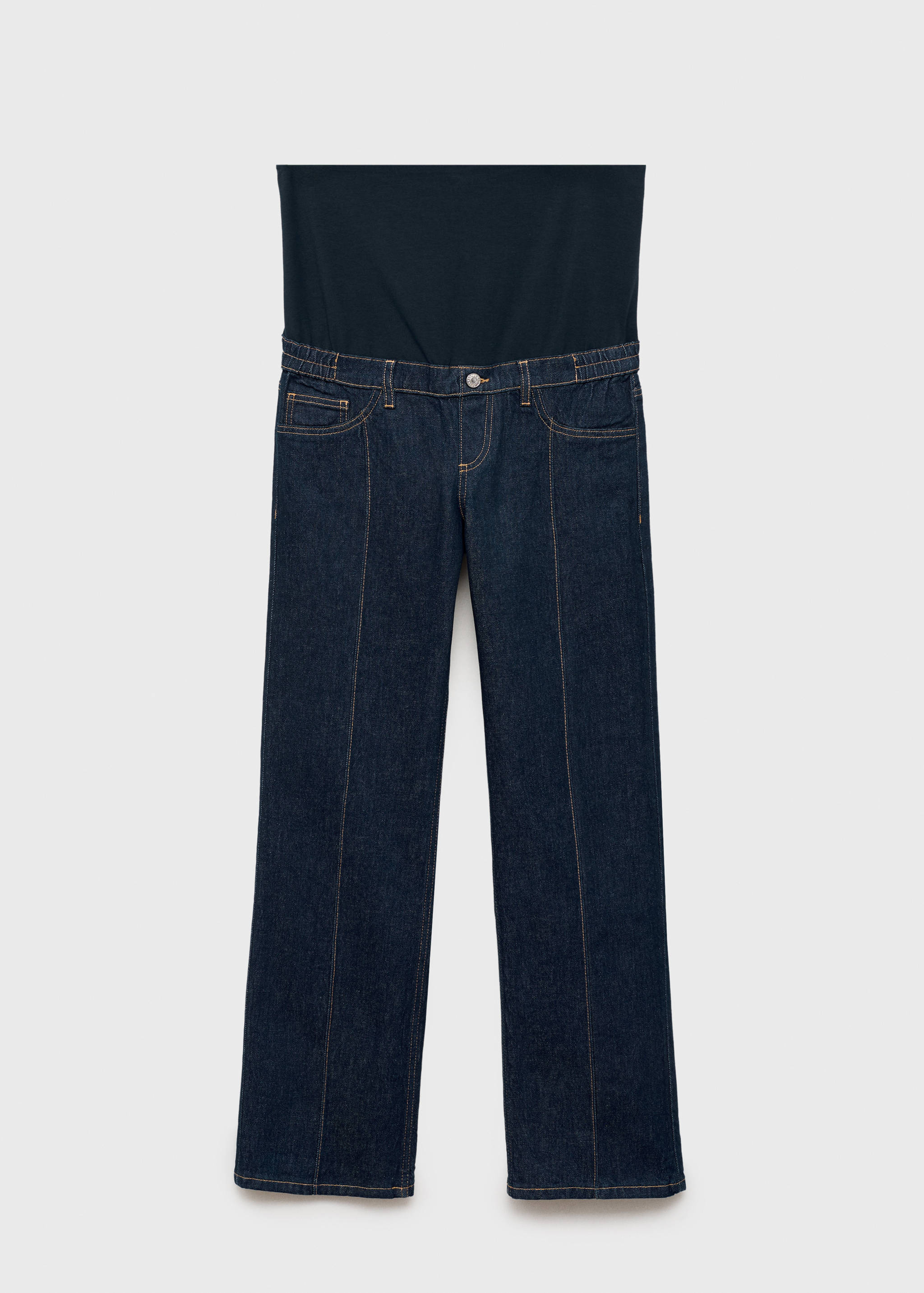 Rechte zwangerschapsjeans met stiksels - Artikel zonder model