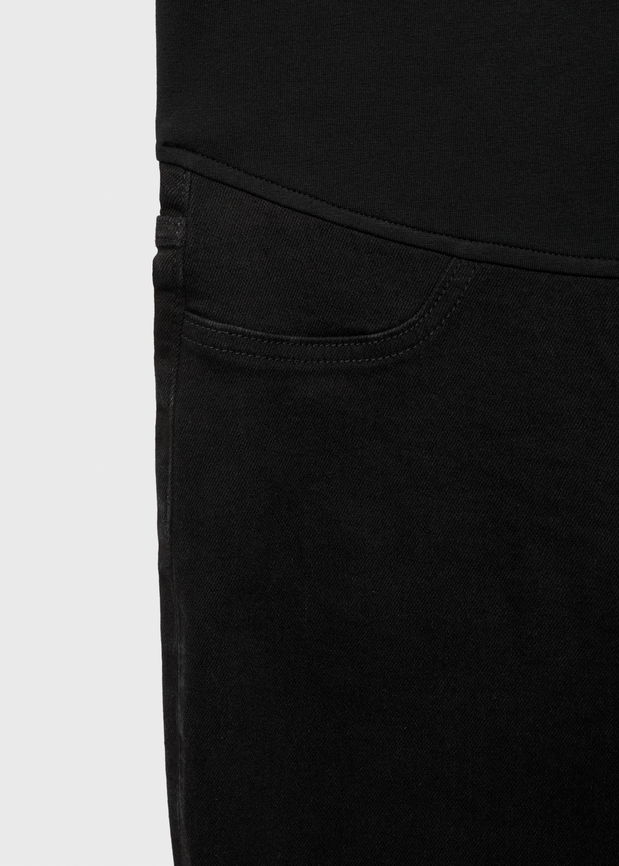 Maternity flared cropped jeans - Details of the article 8