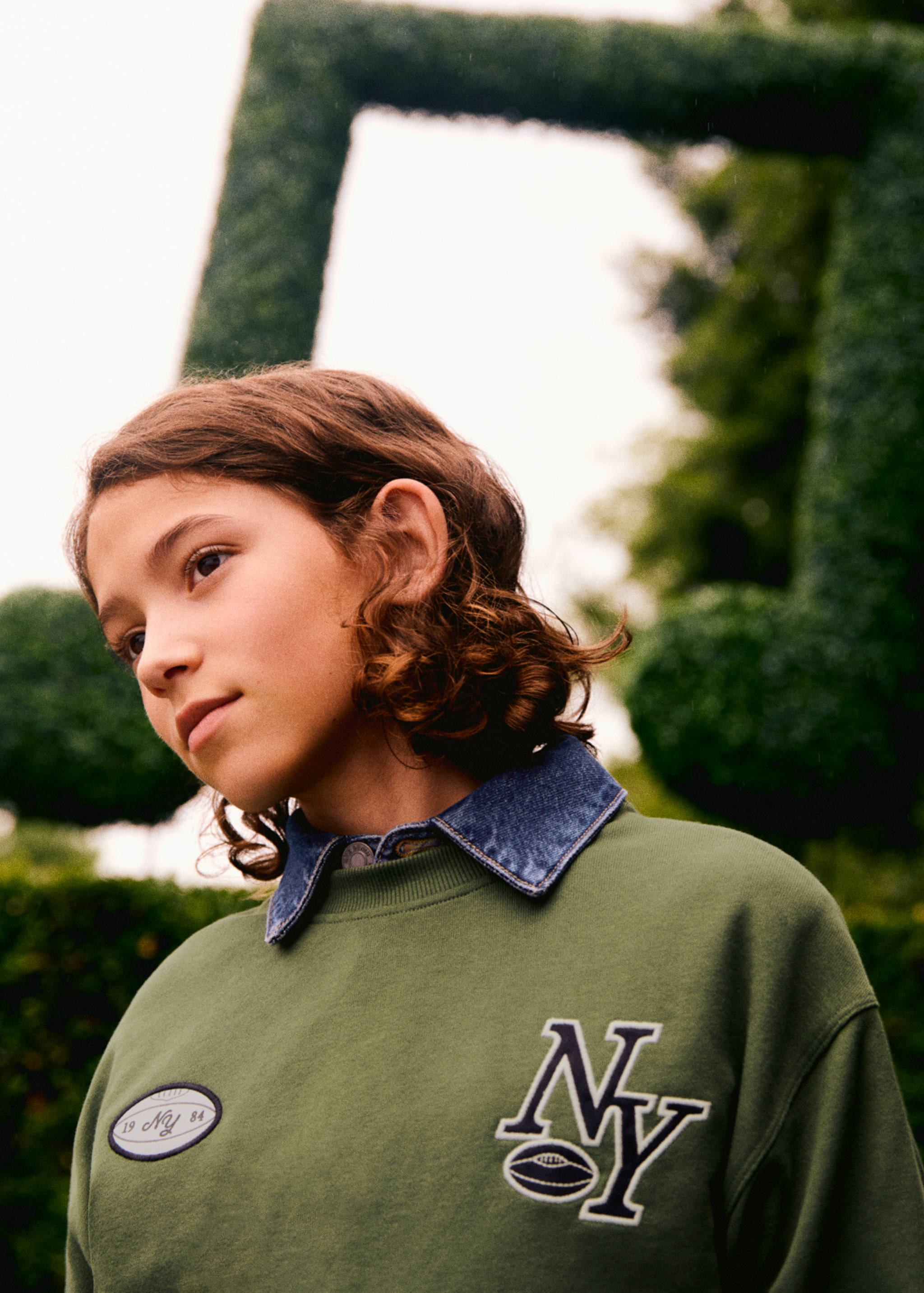 Printed embroidered sweatshirt - Details of the article 5