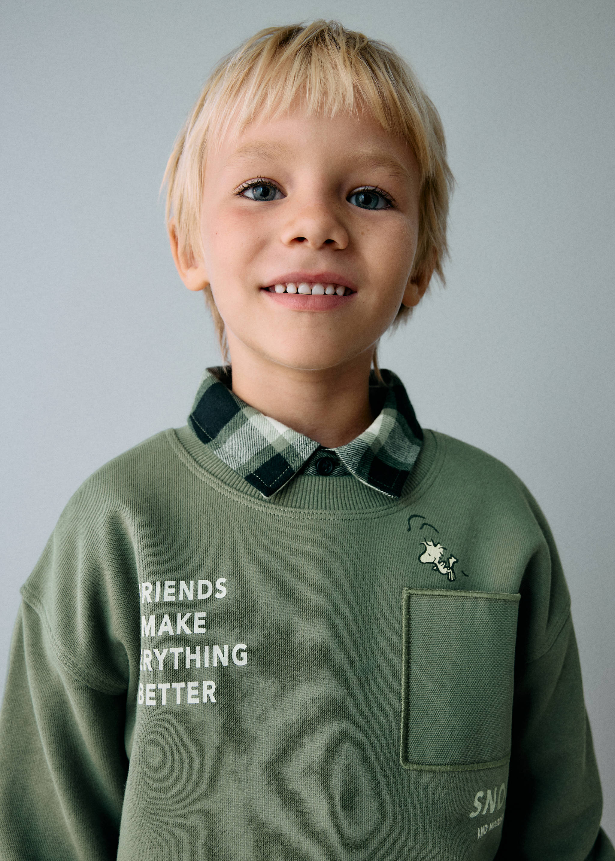 Felpa Snoopy ricamata - Dettaglio dell'articolo 1