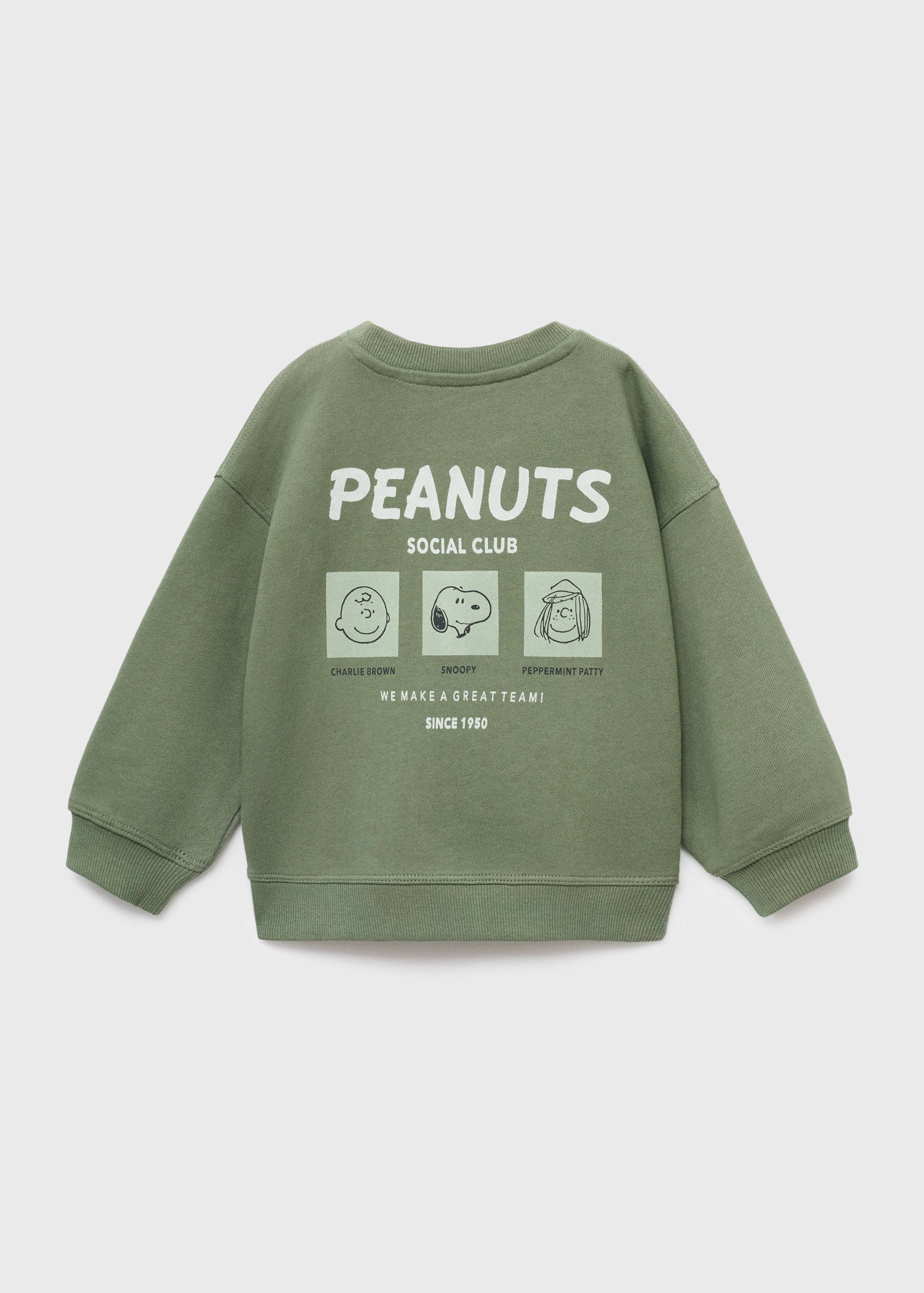 Felpa Snoopy ricamata - Retro dell'articolo