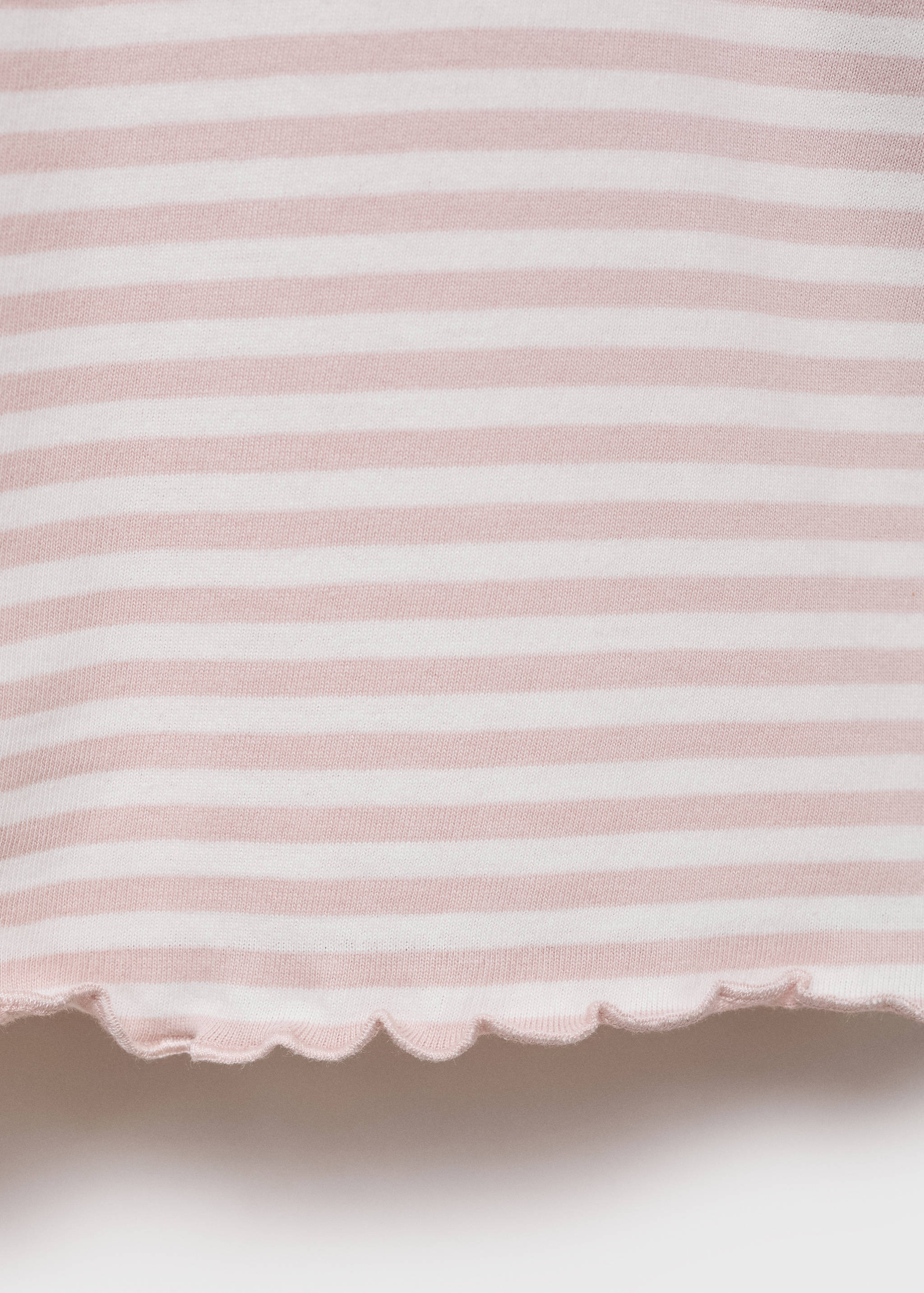 Striped cotton T-shirt - Details of the article 0