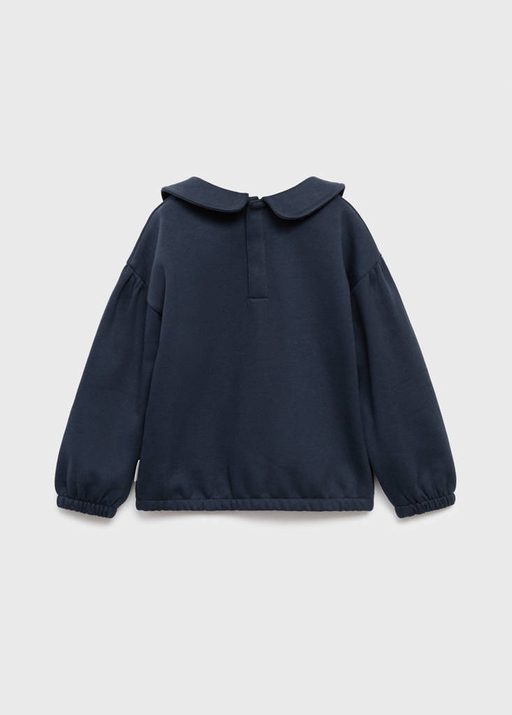 Snoopy-print sweatshirt — Navy