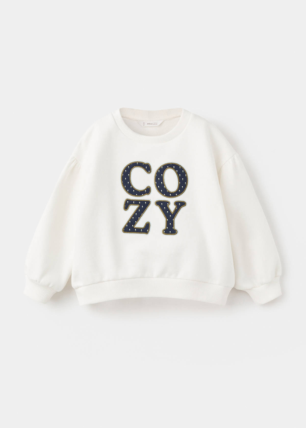 Floral embroidered sweatshirt — Off White