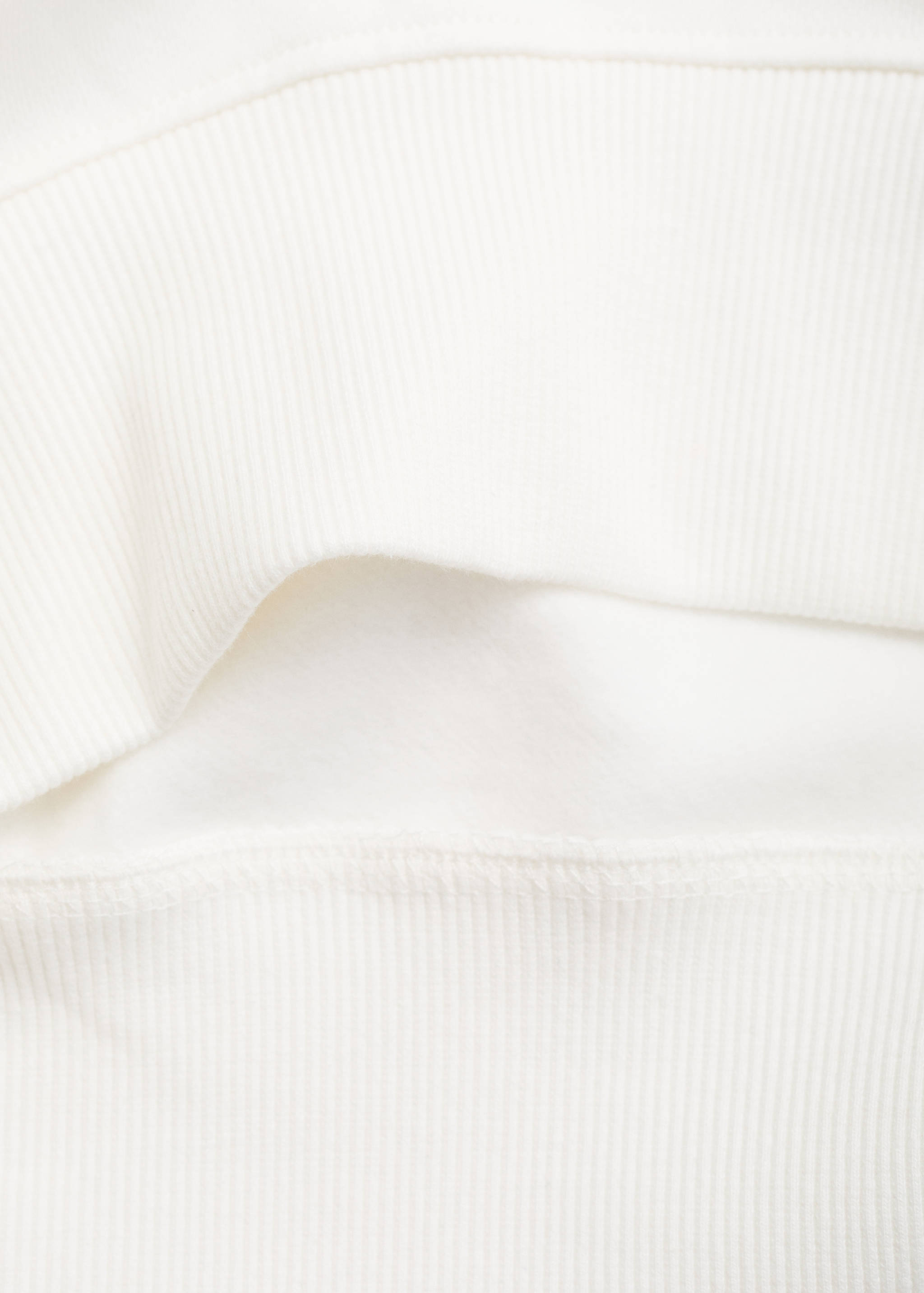 Sudadera algodón detalle bordado - Detalle del artículo 0