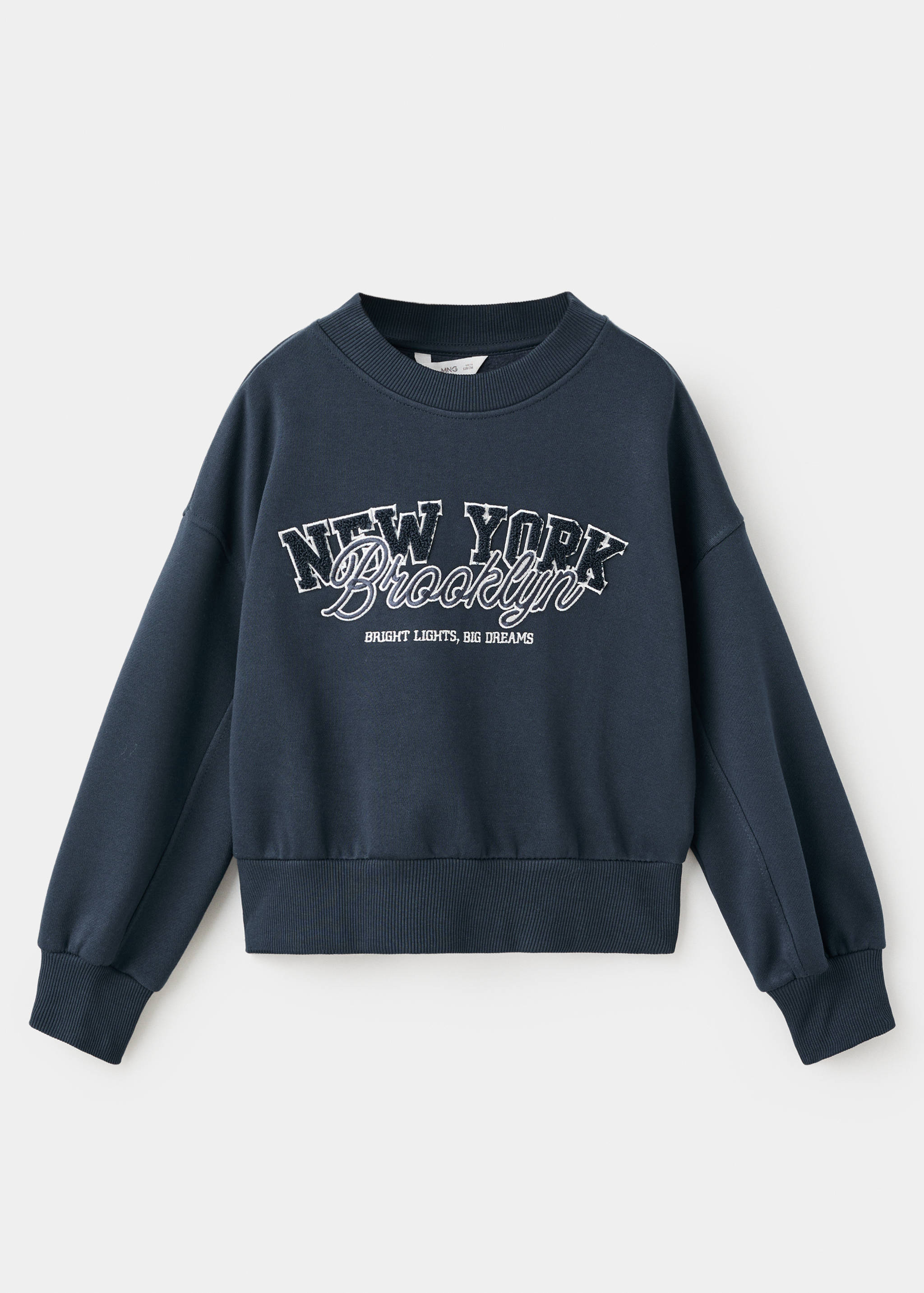 Besticktes Baumwoll-Sweatshirt - Artikel ohne Model