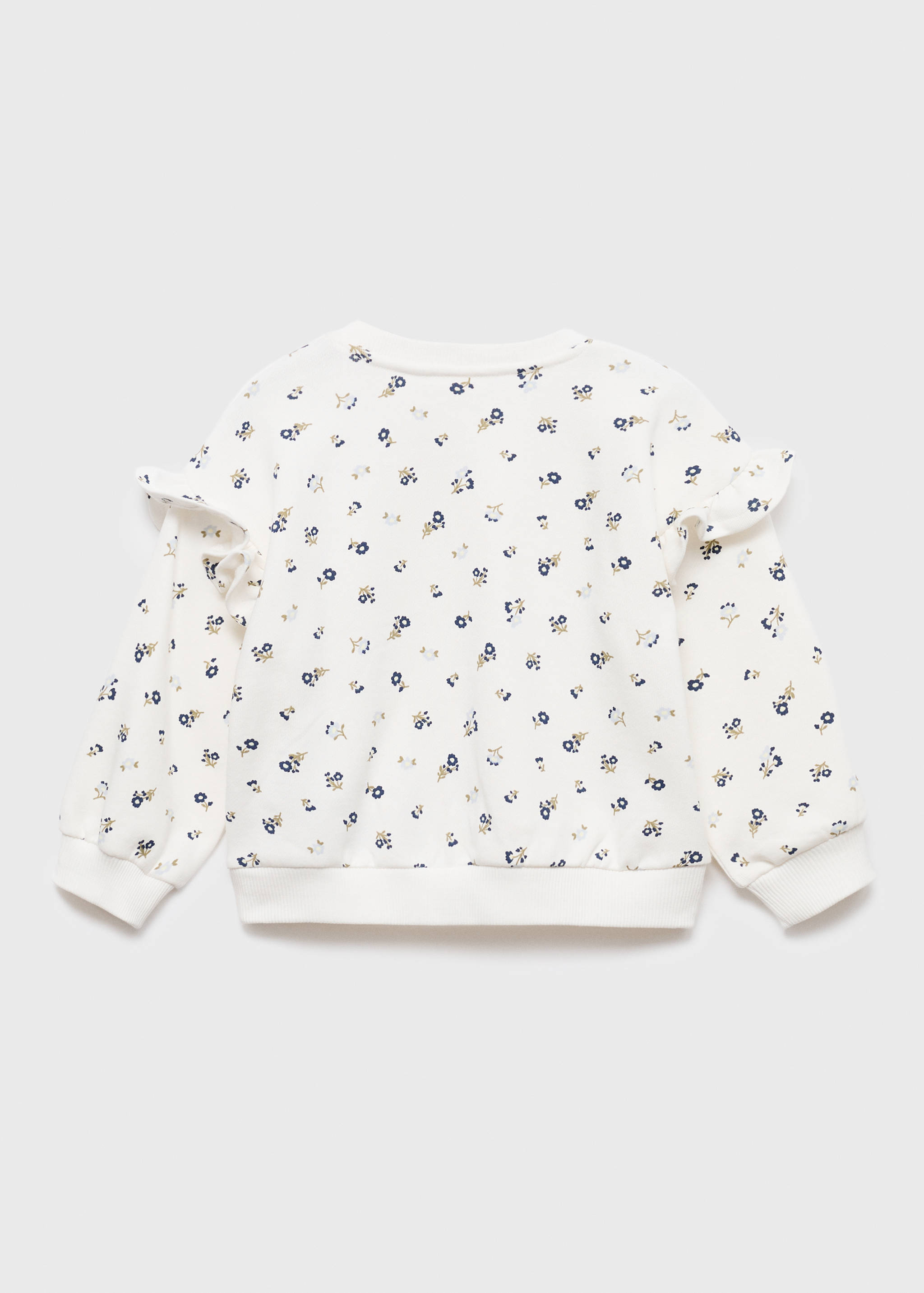 Ruffle detail sweatshirt - Reverse of the article