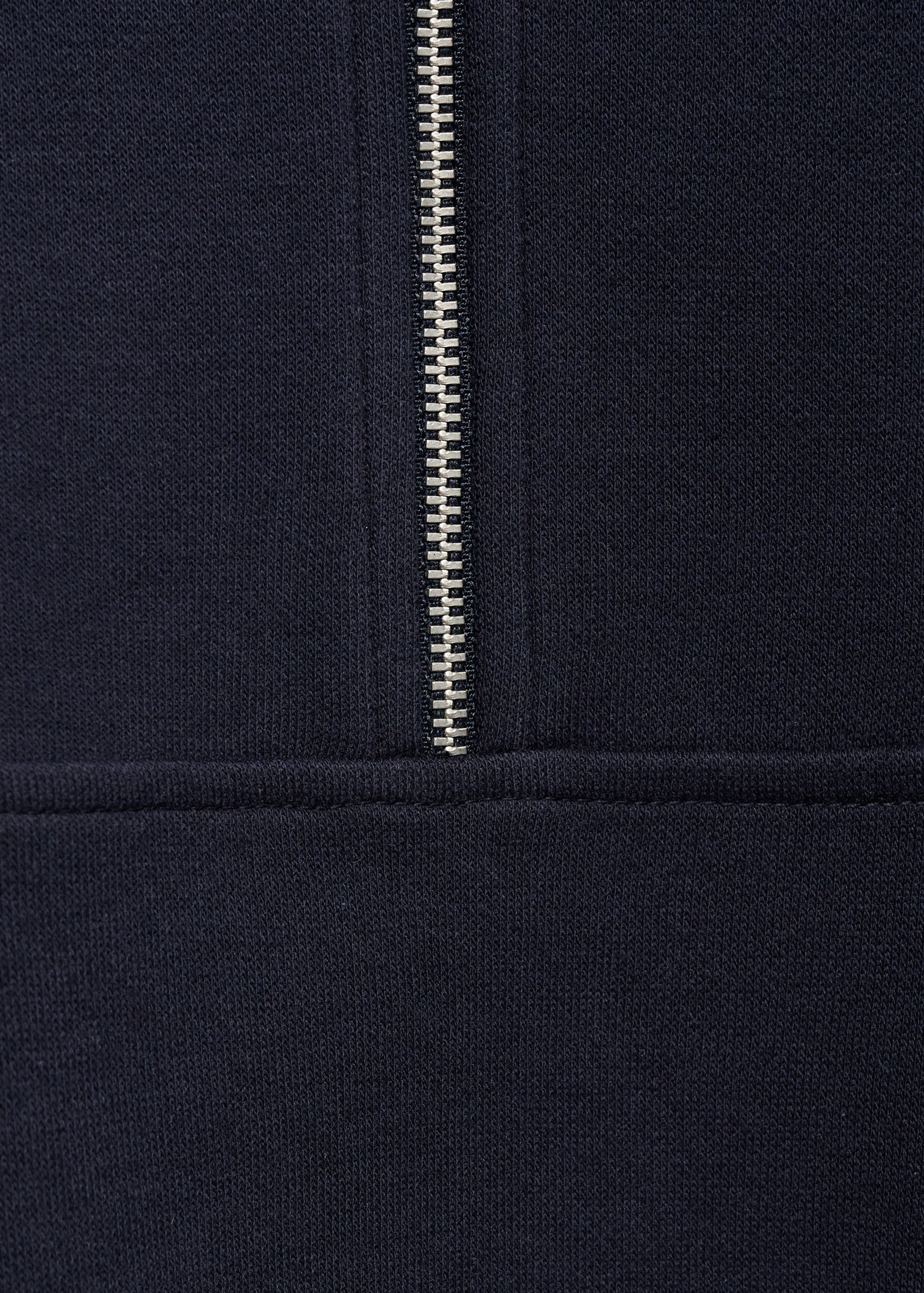 拉链高领卫衣 - null