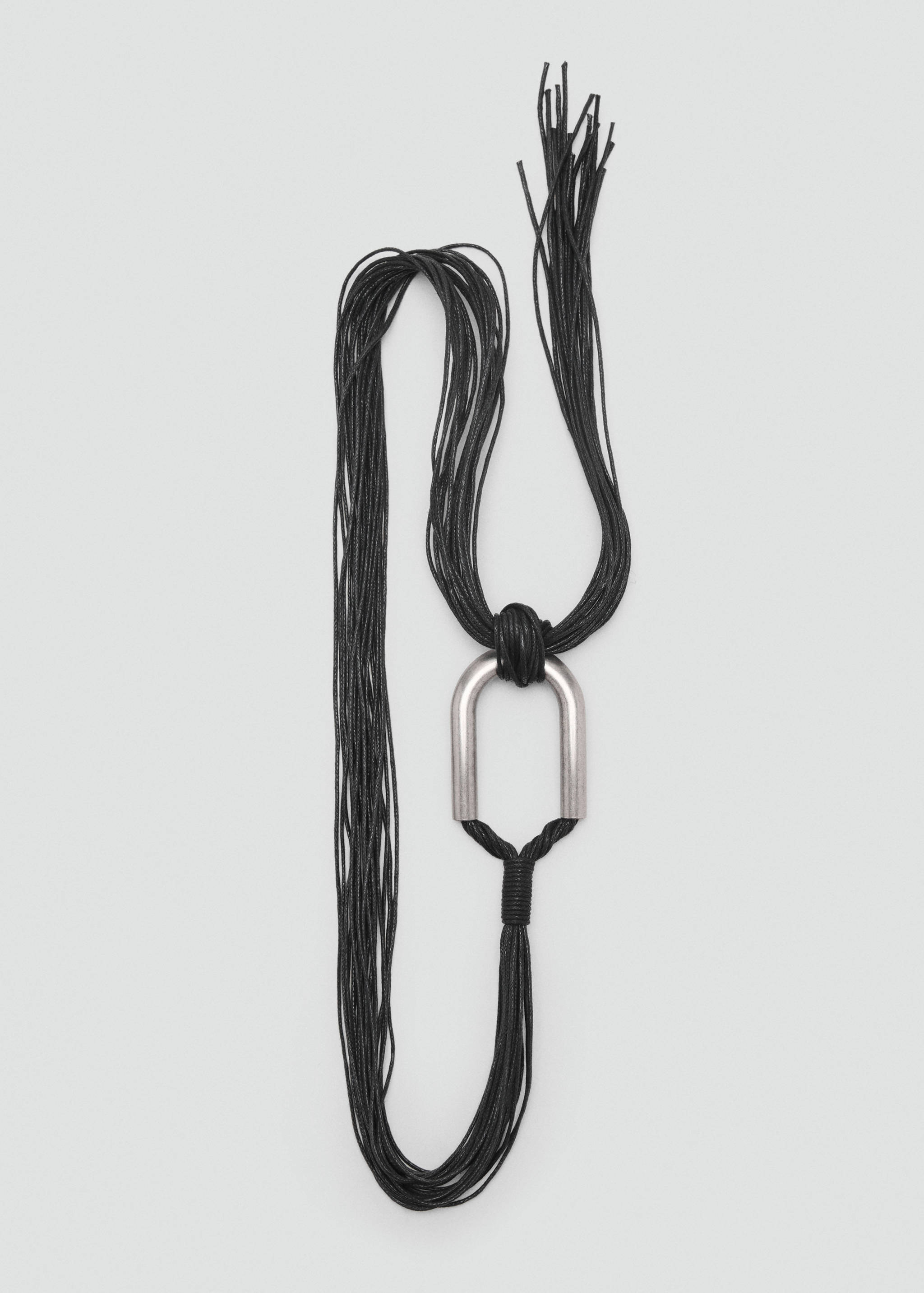 Пояс из веревок с пряжкой - Деталь изделия 2