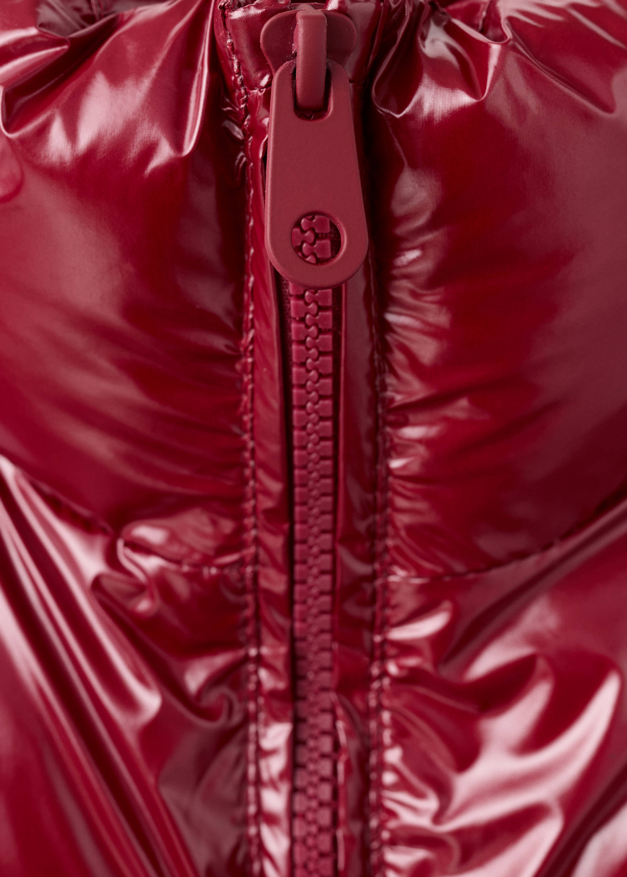 Shiny quilted anorak - Details of the article 8