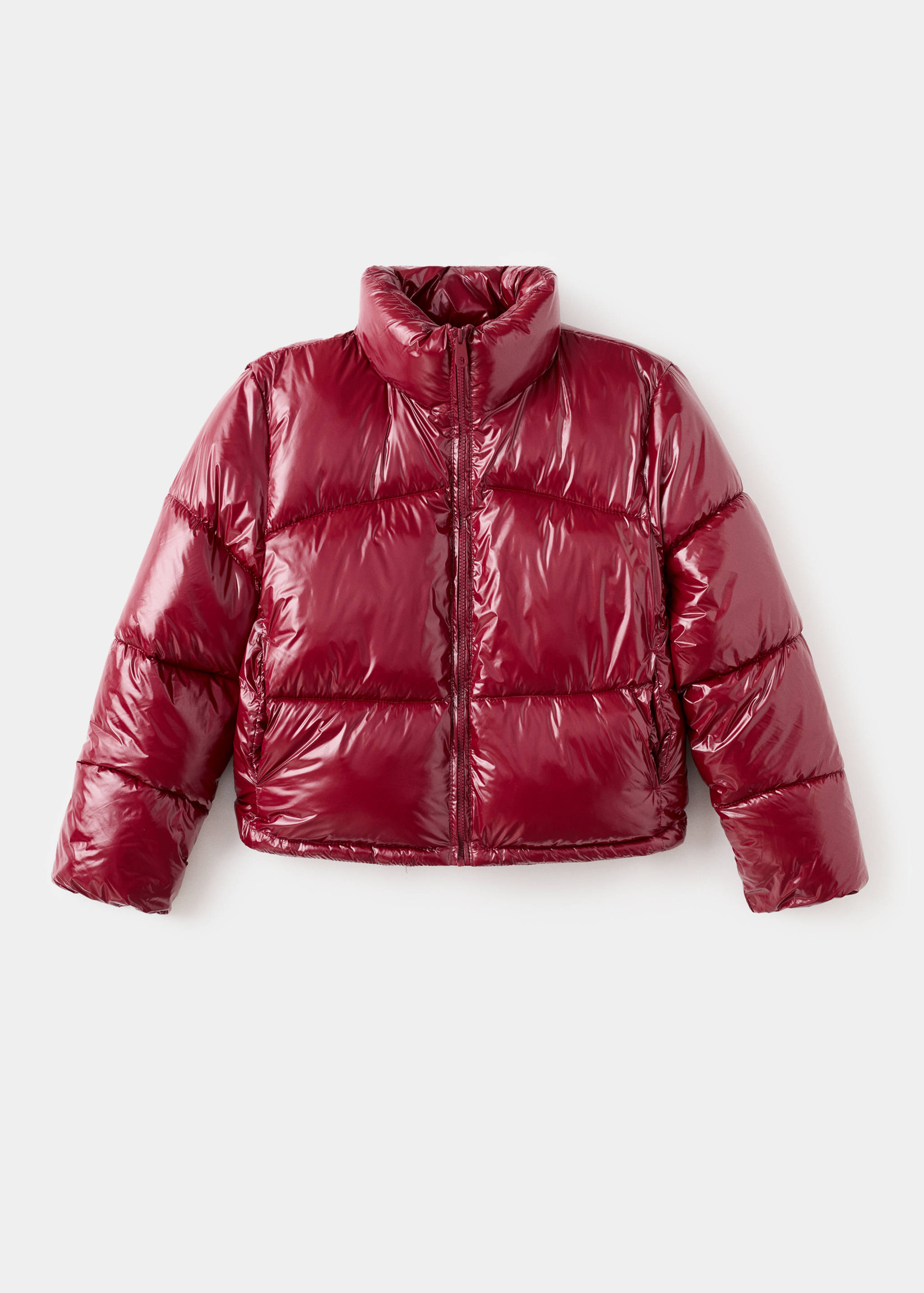 Shiny quilted anorak - Article without model
