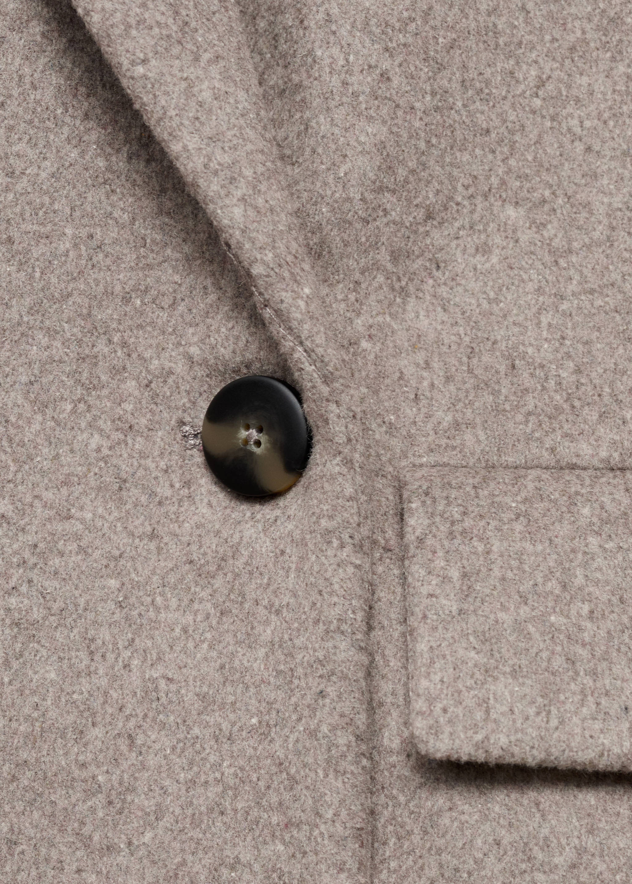 Структурирана вълнено палто с двуредно закопчаване - Данни за артикула 8