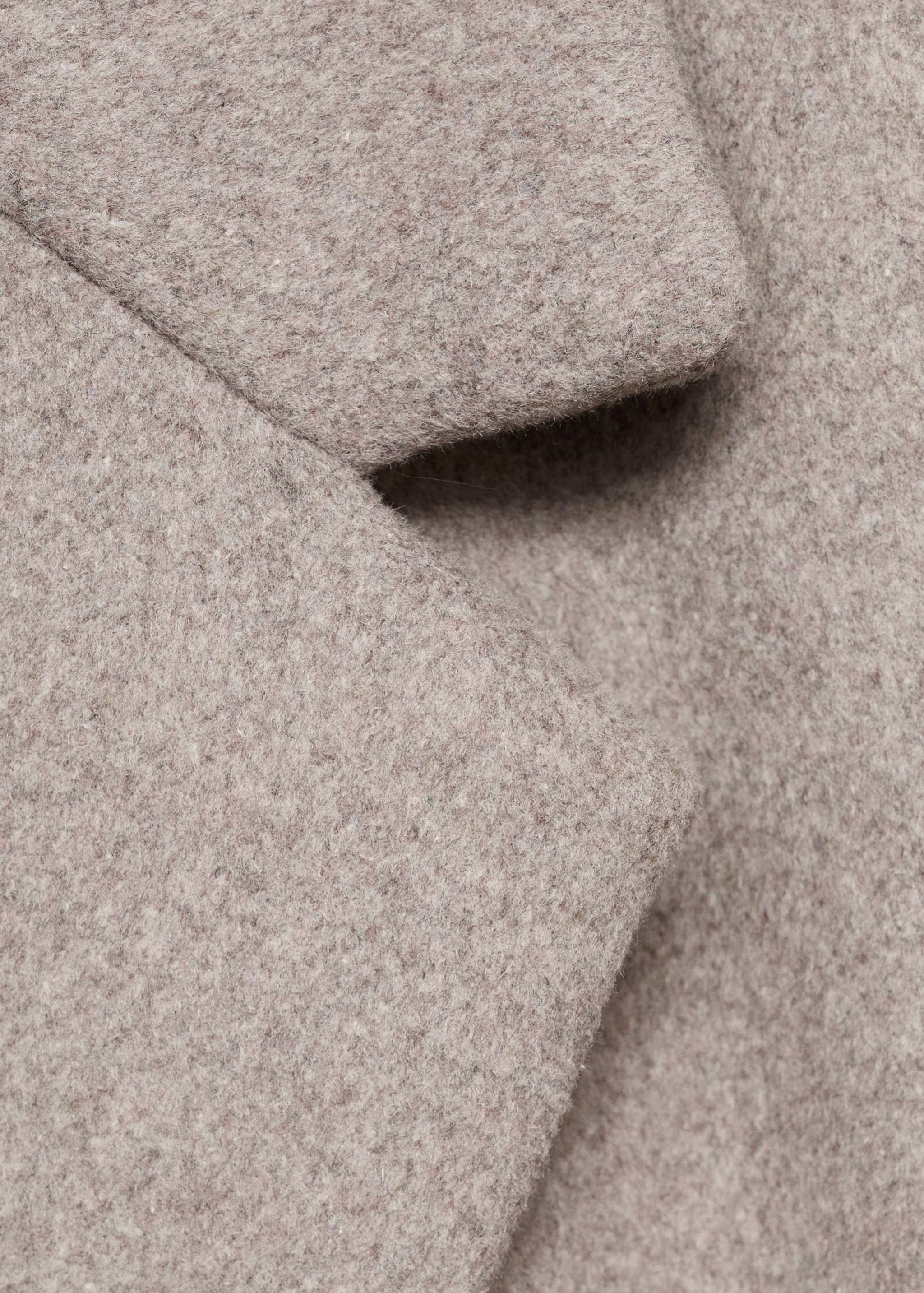 Структурирана вълнено палто с двуредно закопчаване - Данни за артикула 0